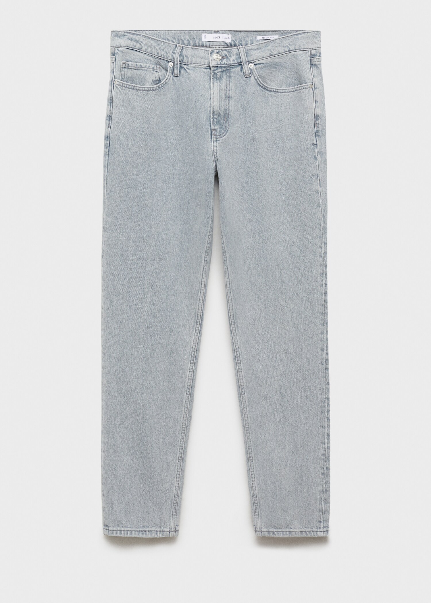 Regular-Fit-Jeans mit heller Waschung - Artikel ohne Model