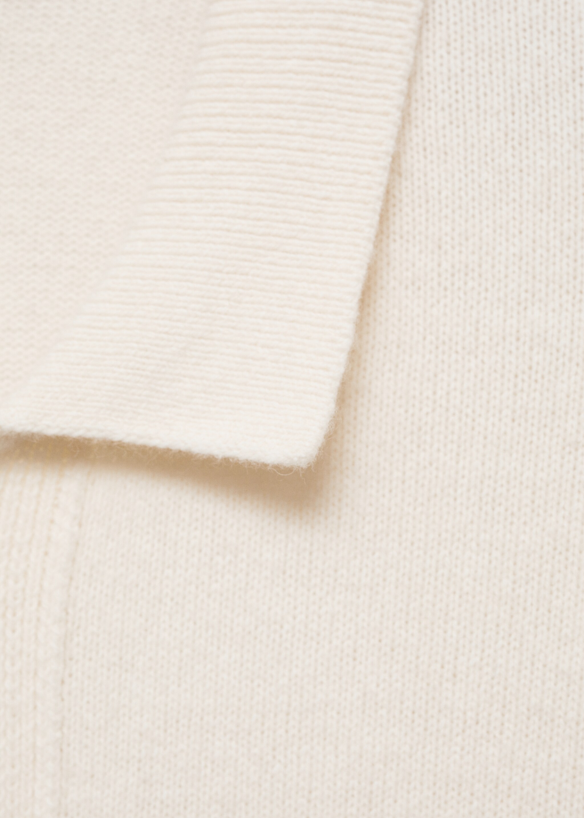 Rib-knit wool cardigan - Details of the article 8
