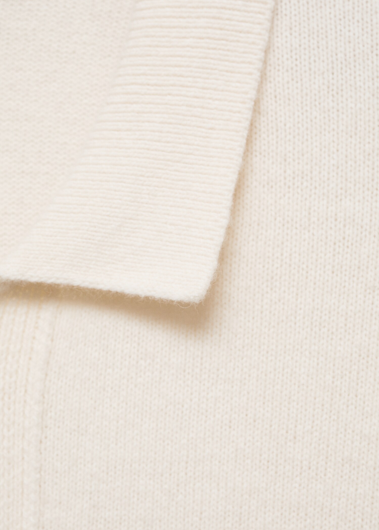 Rib-knit wool cardigan - Details of the article 8