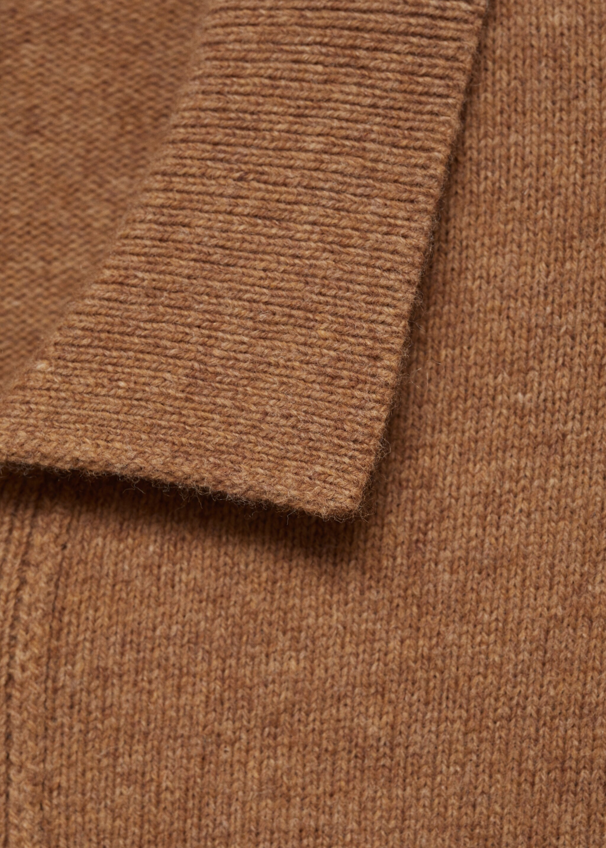 Rib-knit wool cardigan - Details of the article 8