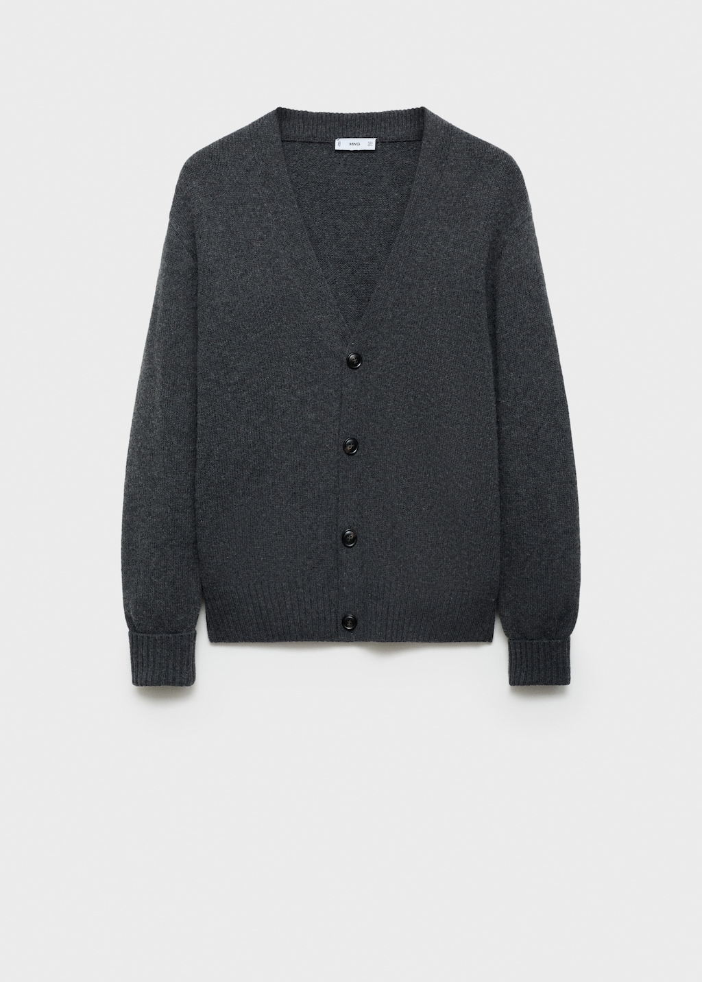 Grey wooly cardigan 2025