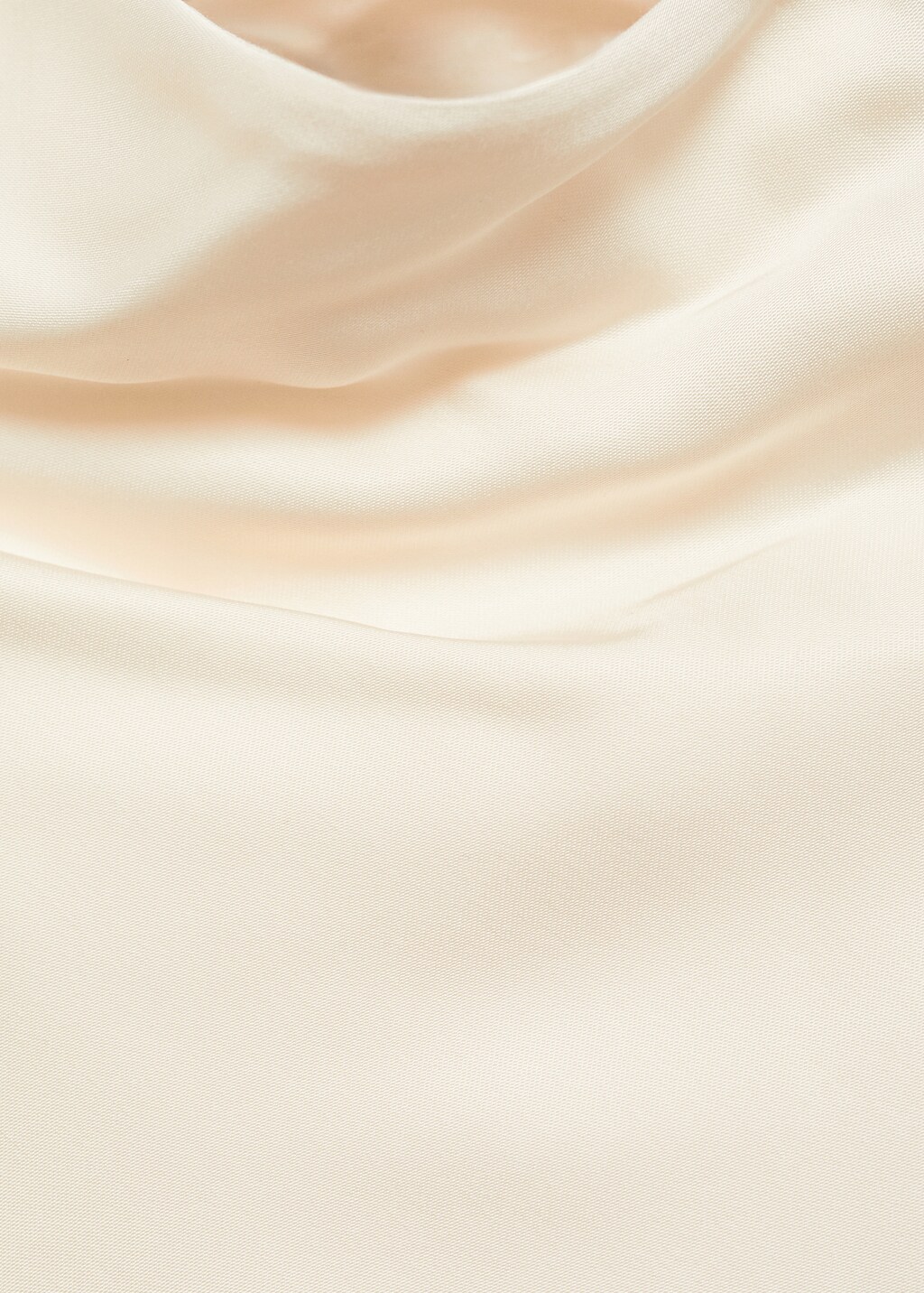Mango Asymmetric satin blouse thumbnail