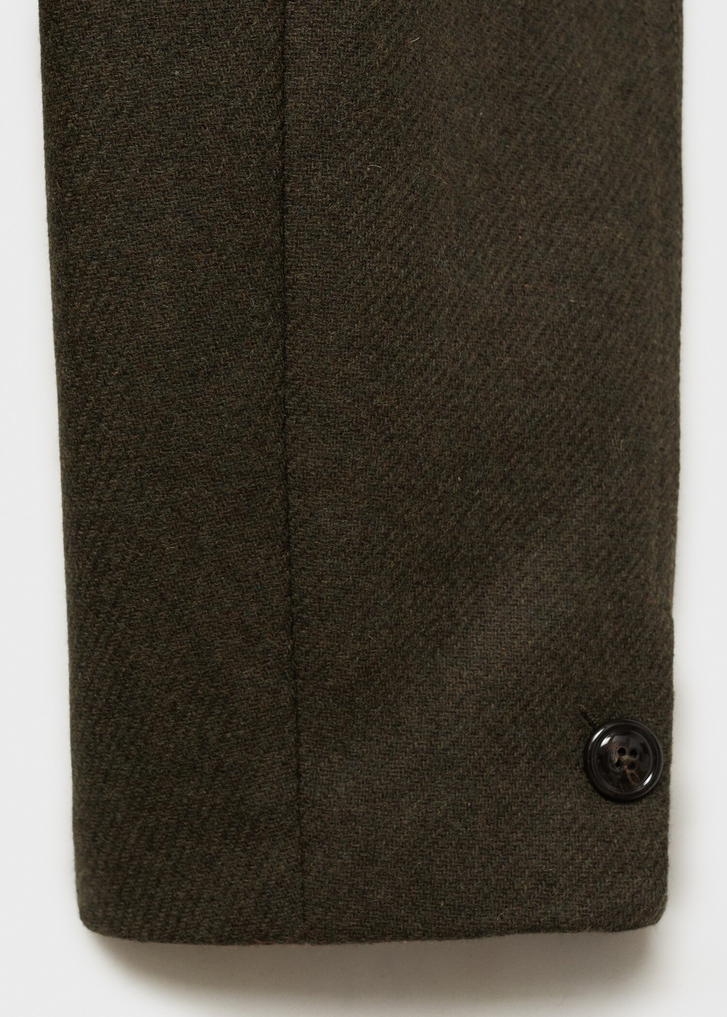 Double-breasted wool coat - Details of the article 0