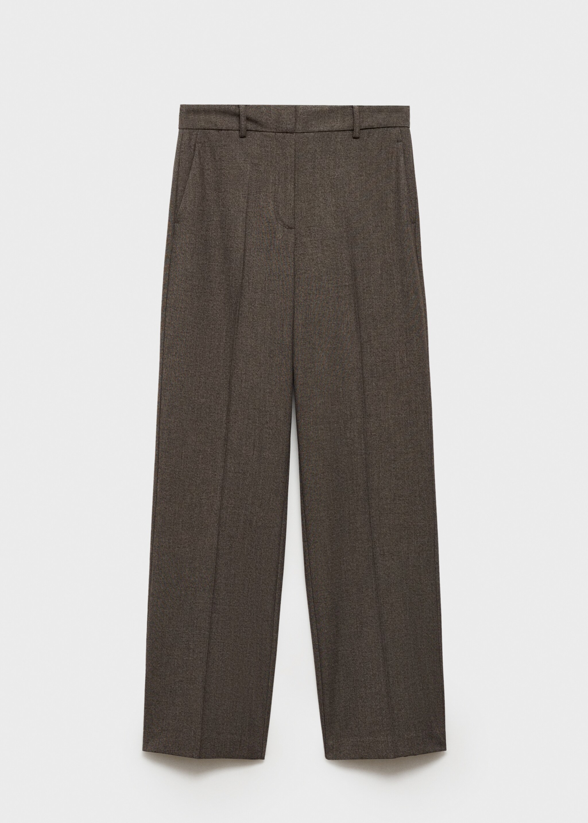 Flowy straight-fit trousers - Article without model