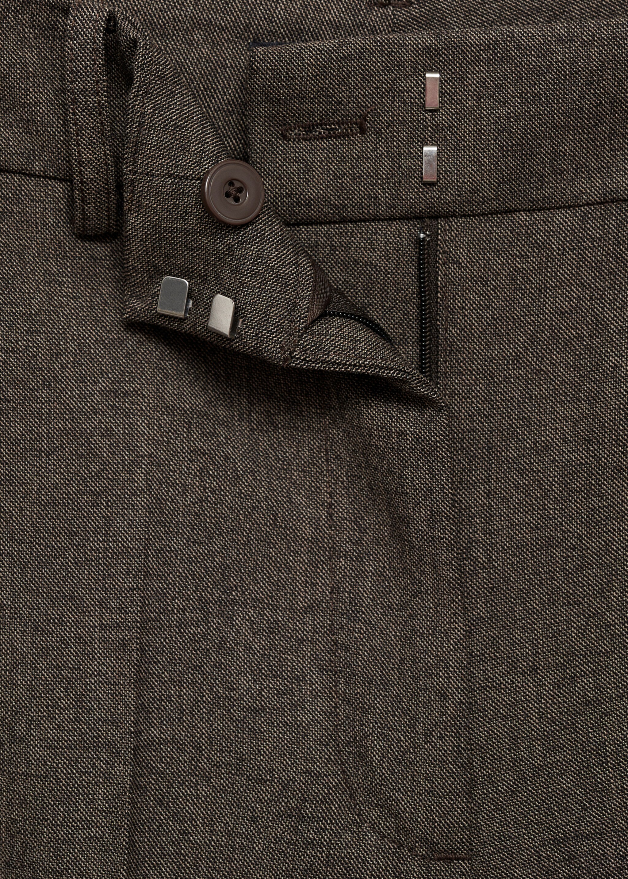 Flowy straight-fit trousers - Details of the article 8