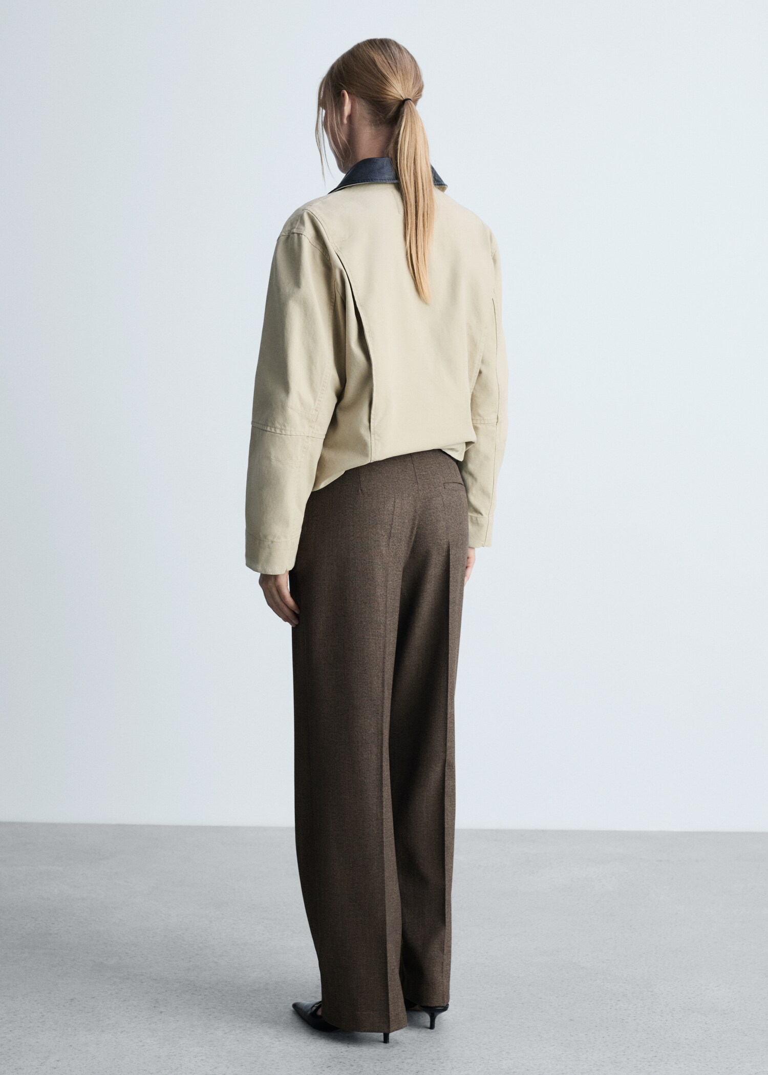 Pantalon droit fluide - Verso de l’article