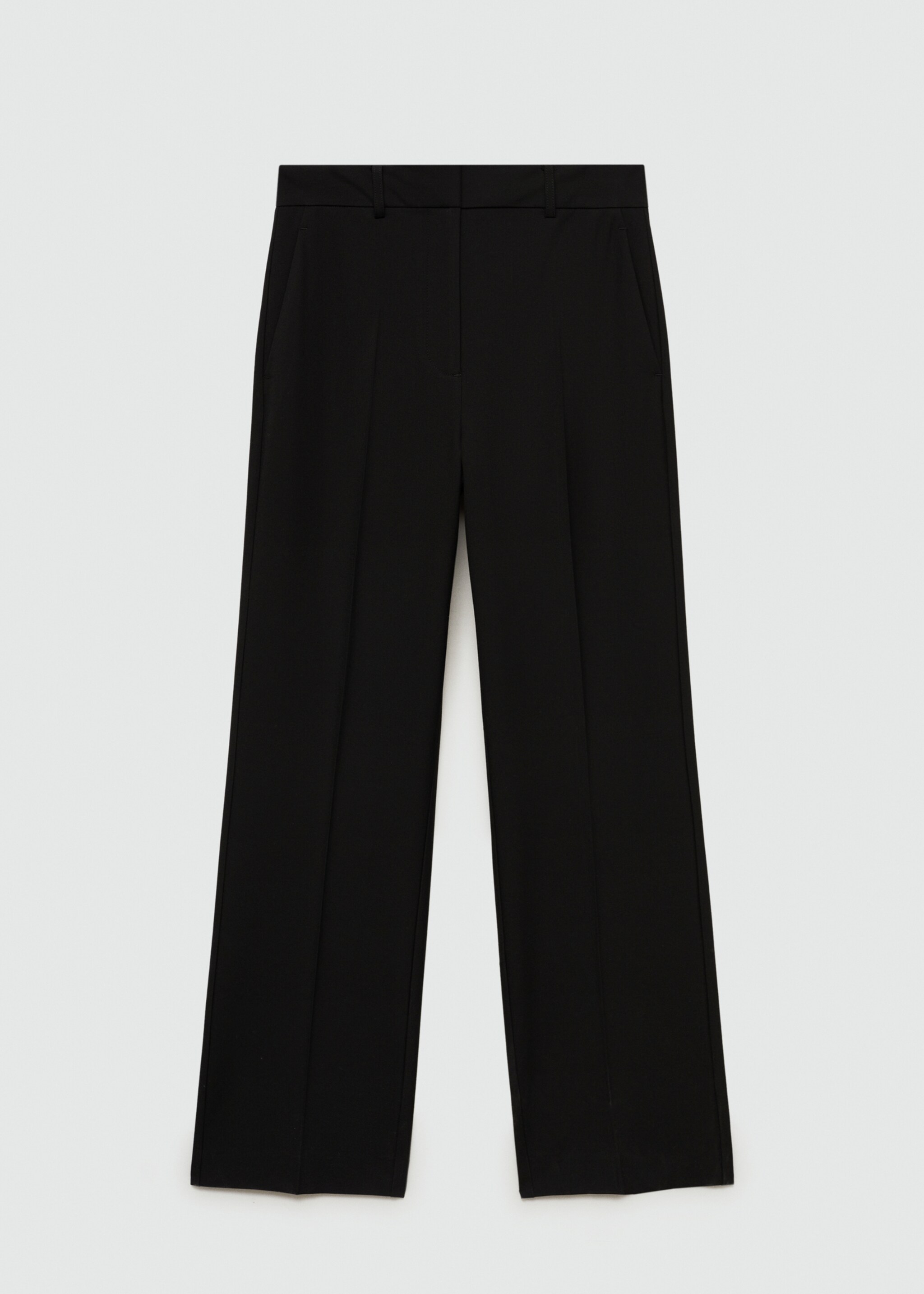 Flowy straight-fit trousers - Article without model