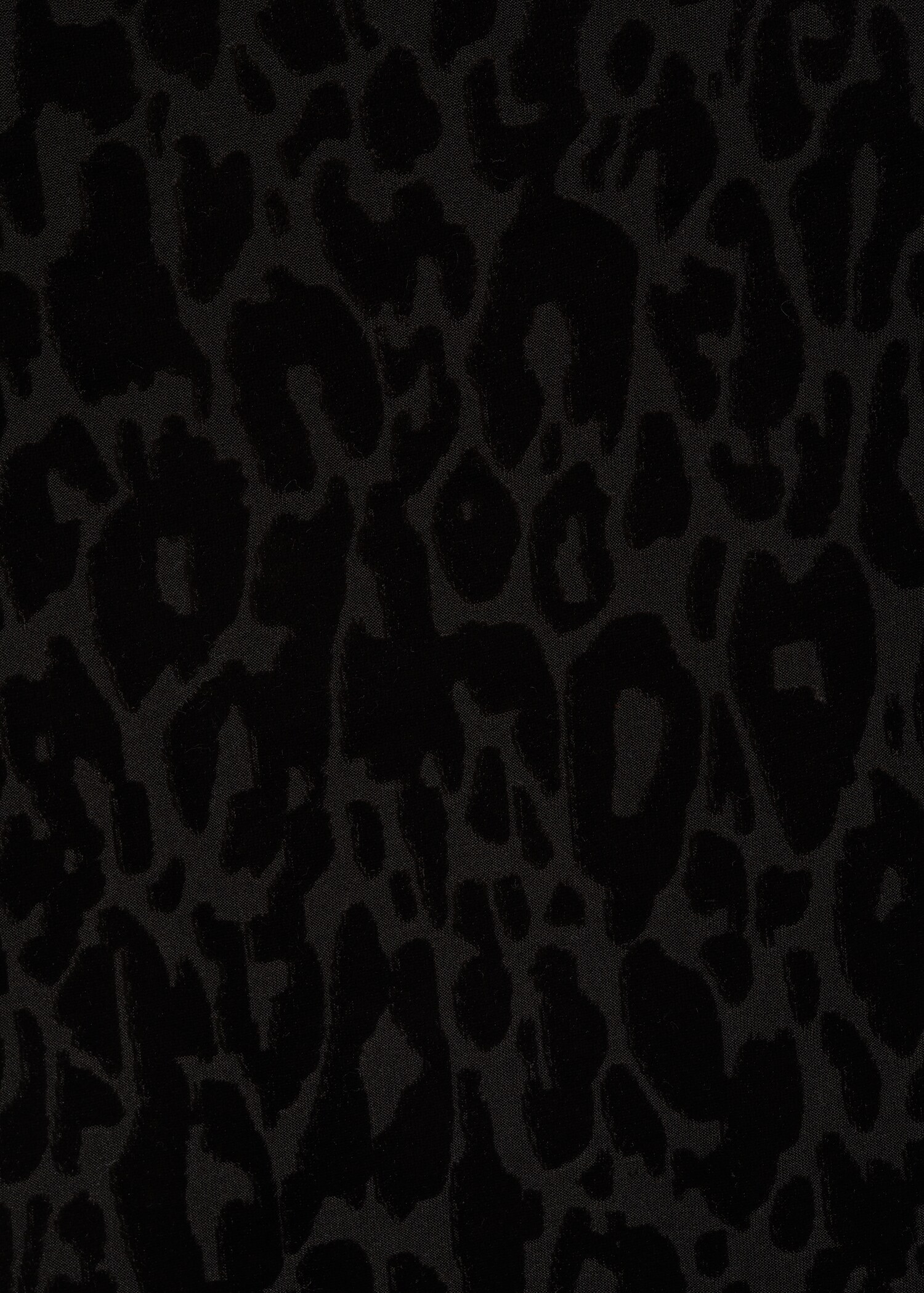 Robe courte velours léopard - Détail de l'article 0