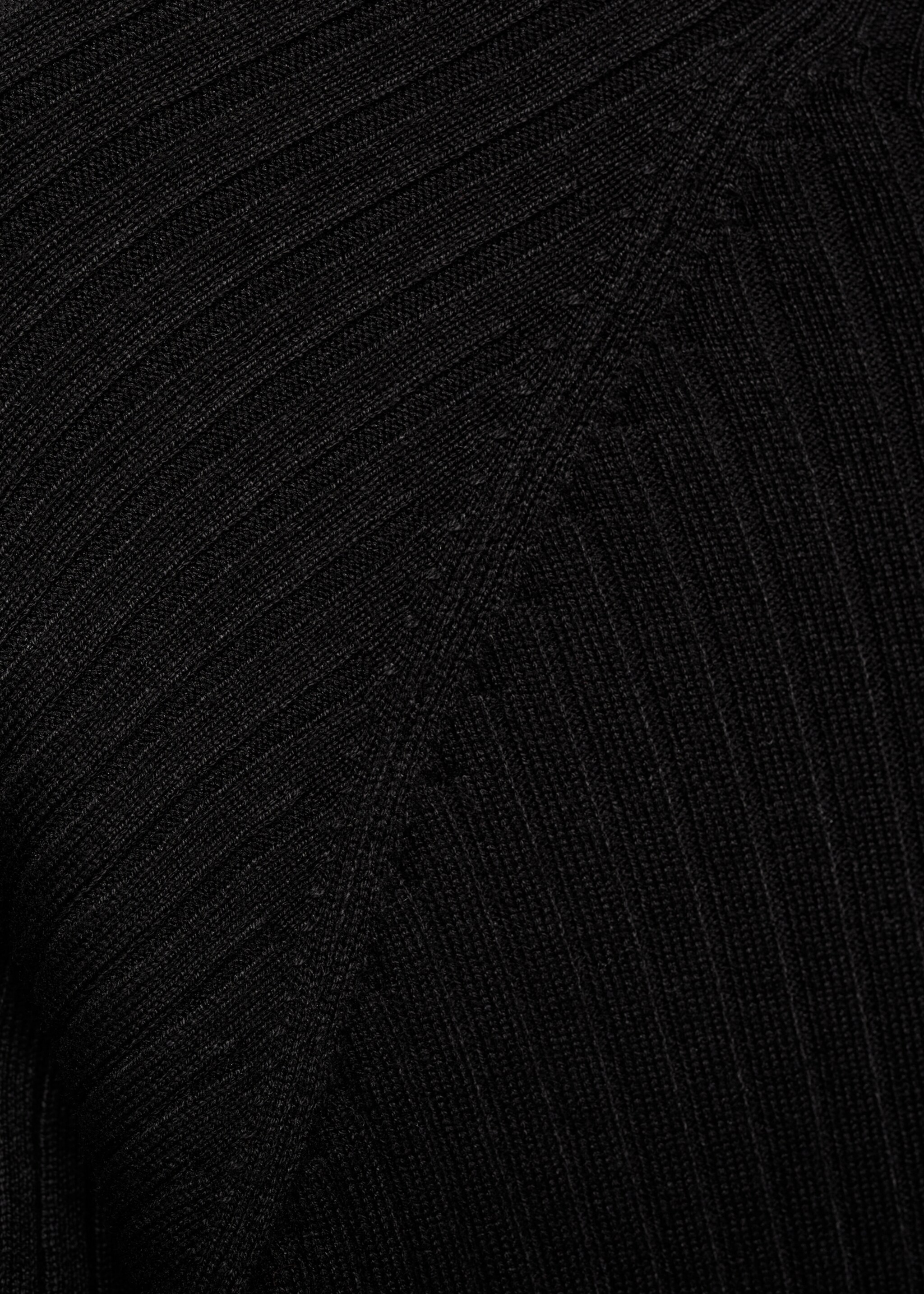 Turtleneck ribbed sweater - Details of the article 0