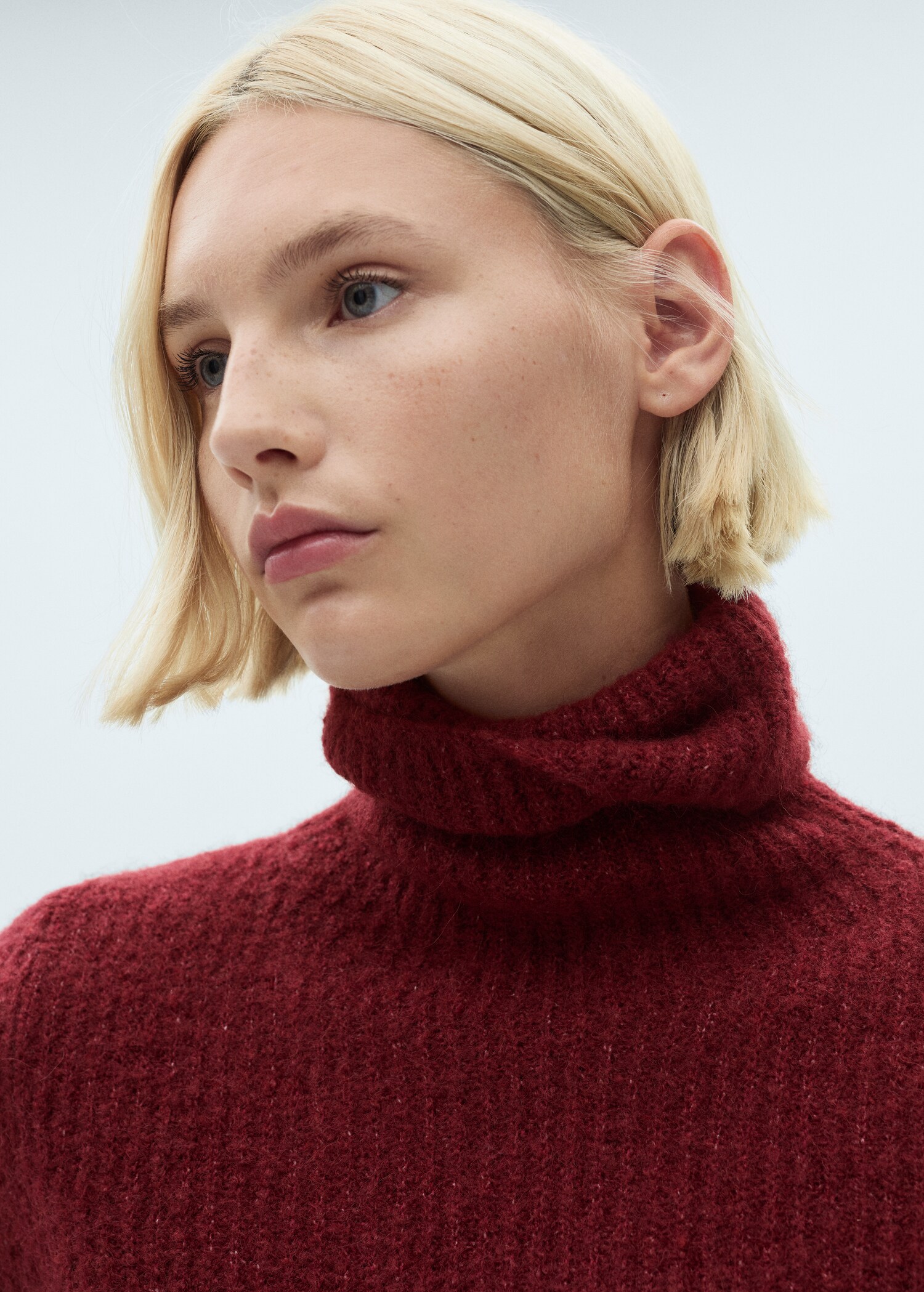 Pull-over maille col roulé - Détail de l'article 1