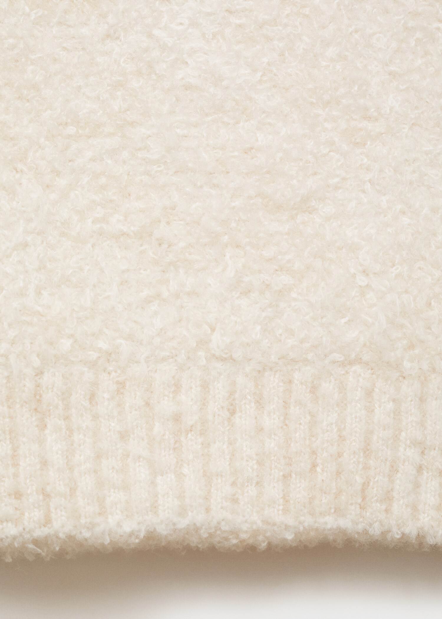 Polo-neck sweater with rhinestones - Details of the article 0