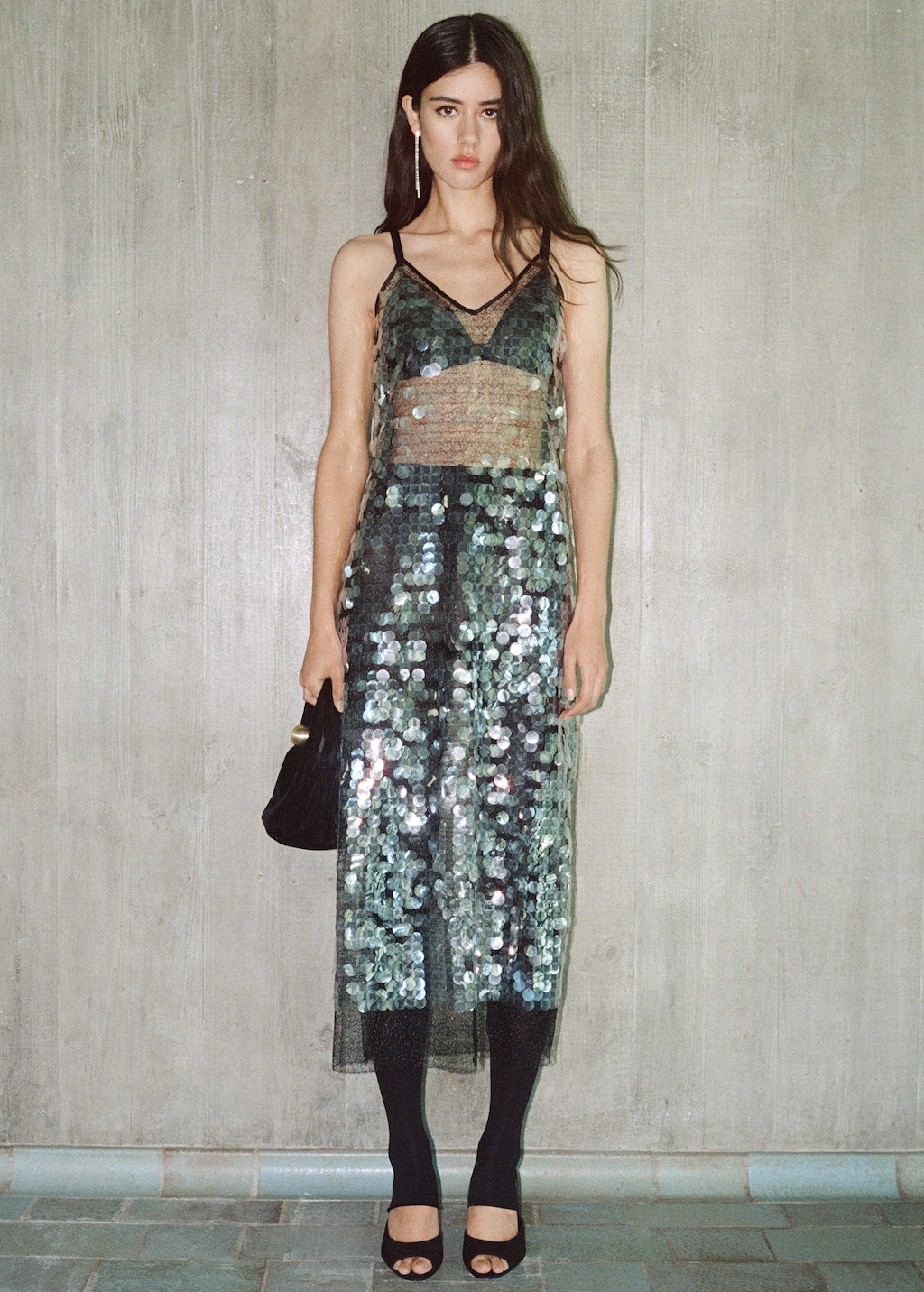 Mango Double-layer disc dress
