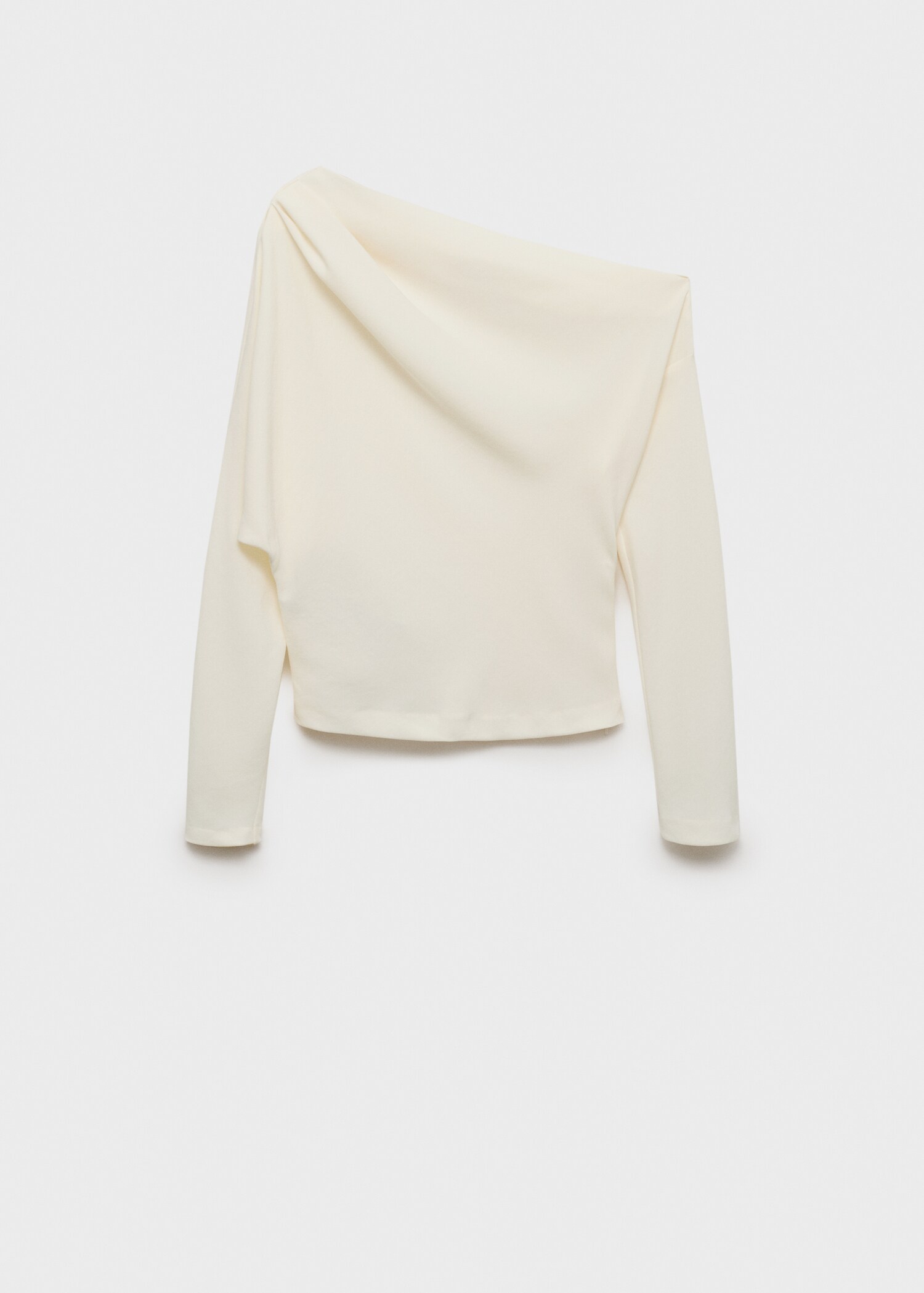 Blouse asymétrique détail froncé - Article sans modèle
