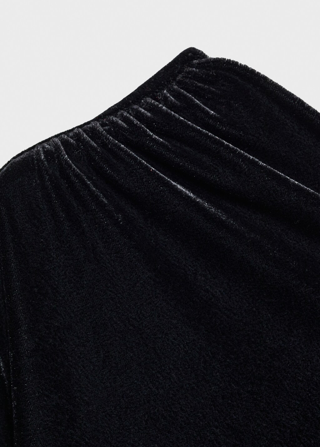 ★NOFFICIALNOFFICE★SPAN VELVET RAGLAN TOP BLACK★正規品 Smocked Velvet Top by Sandro | Rent the Runway