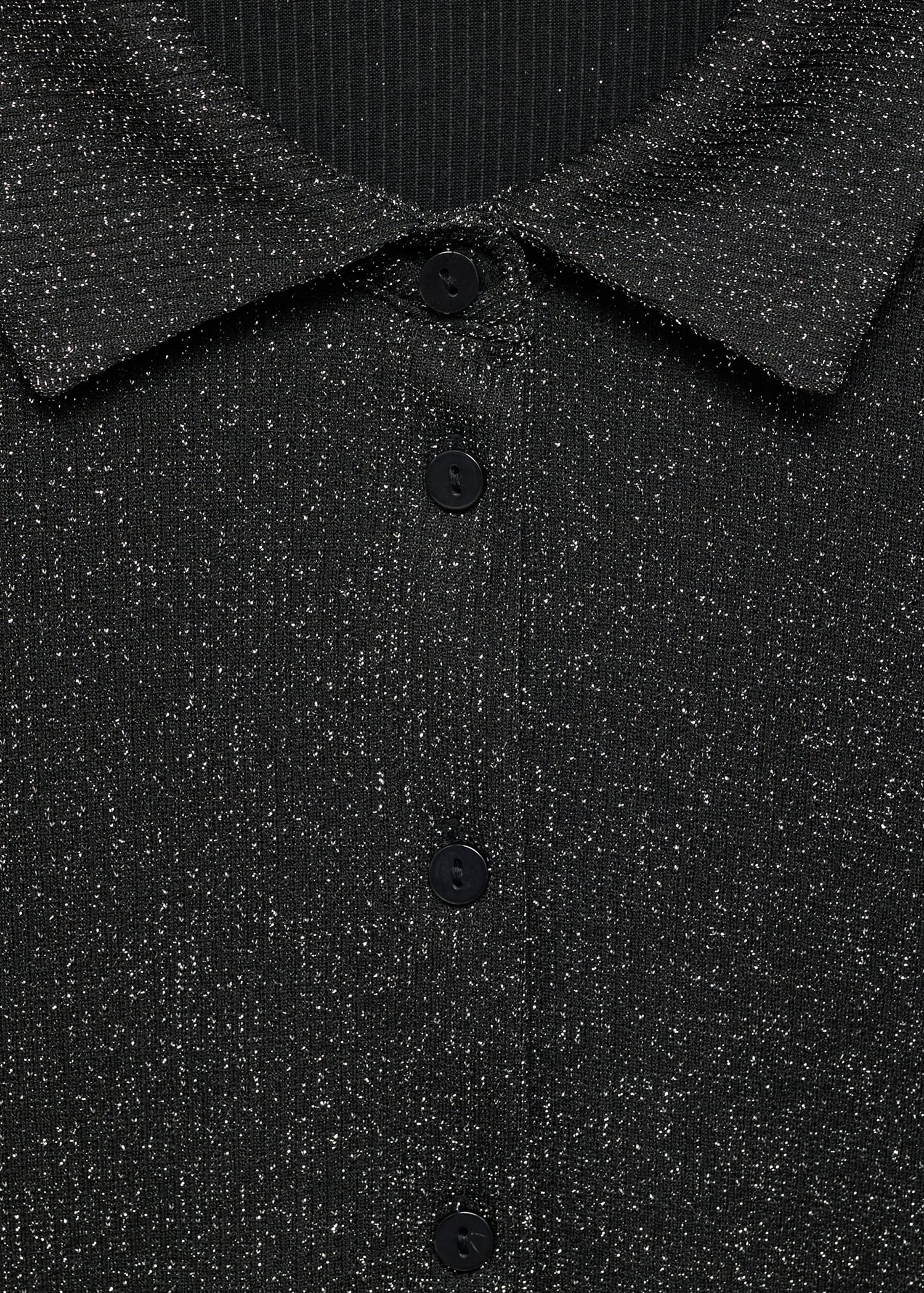 Lurex knitted shirt - Details of the article 8