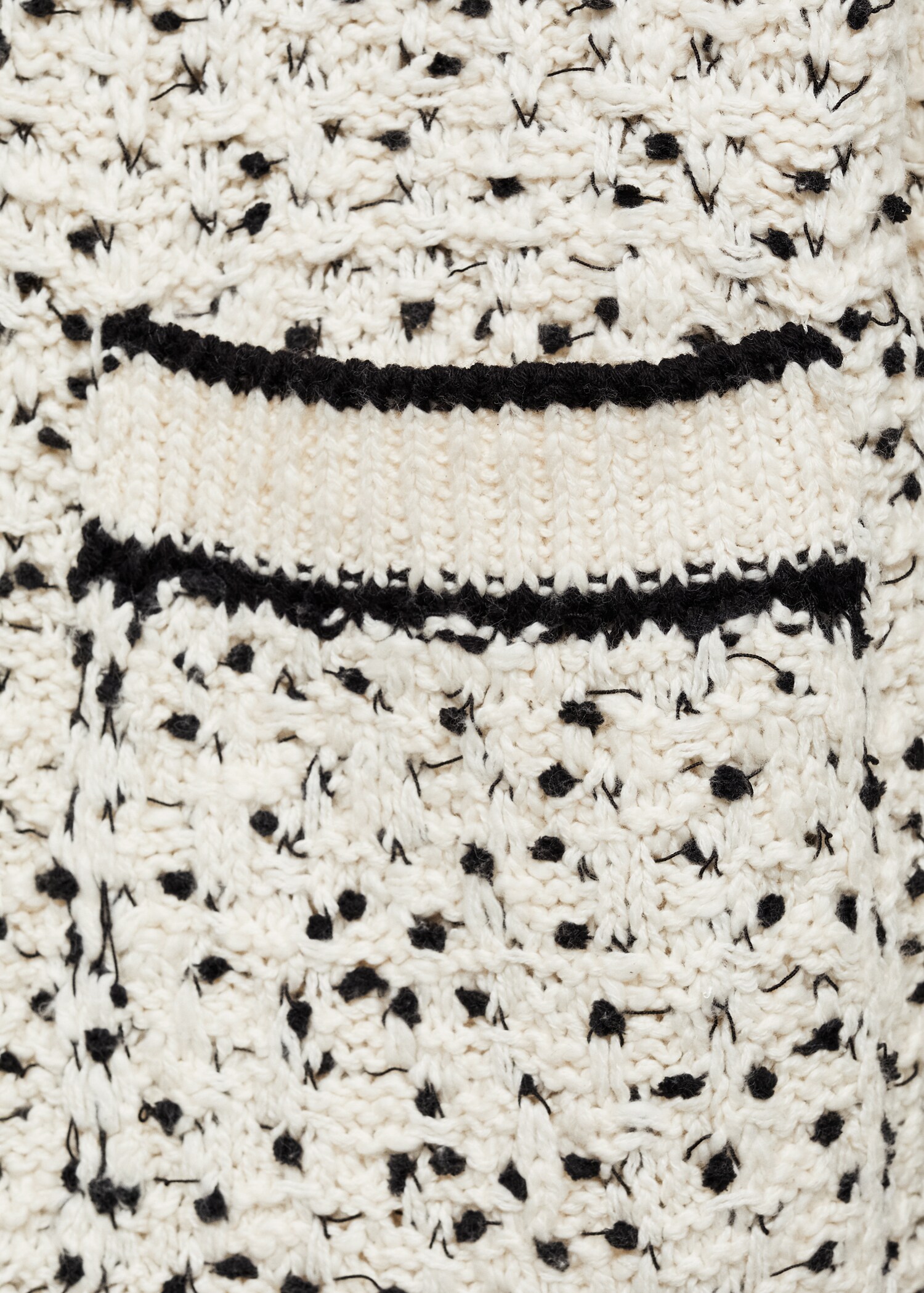 Cardigan oversize jaspé - Détail de l'article 0