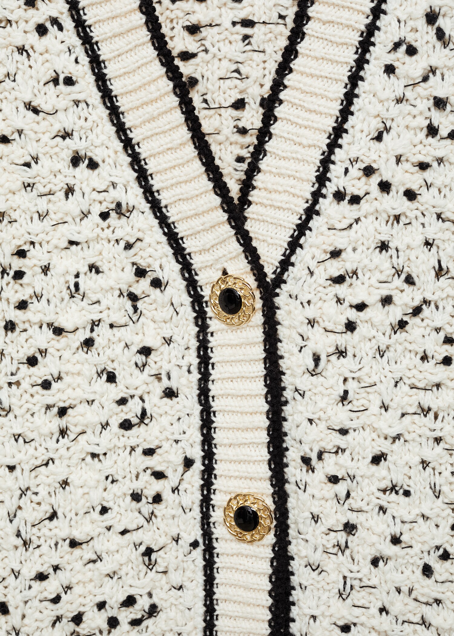 Cardigan oversize jaspé - Détail de l'article 8