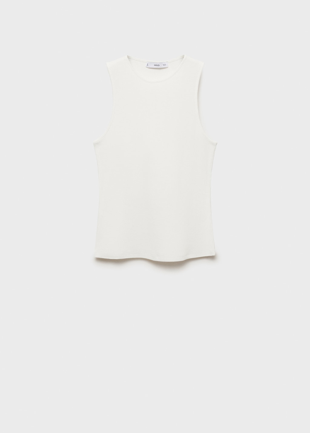 tops blancos mango