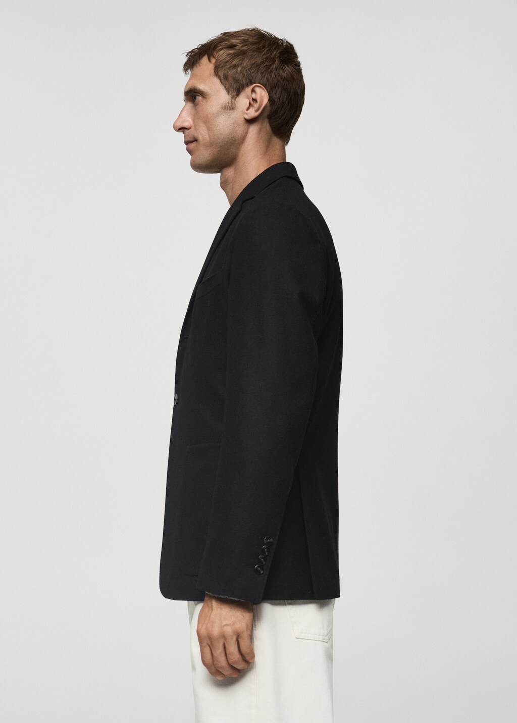 Slim fit jacket deals