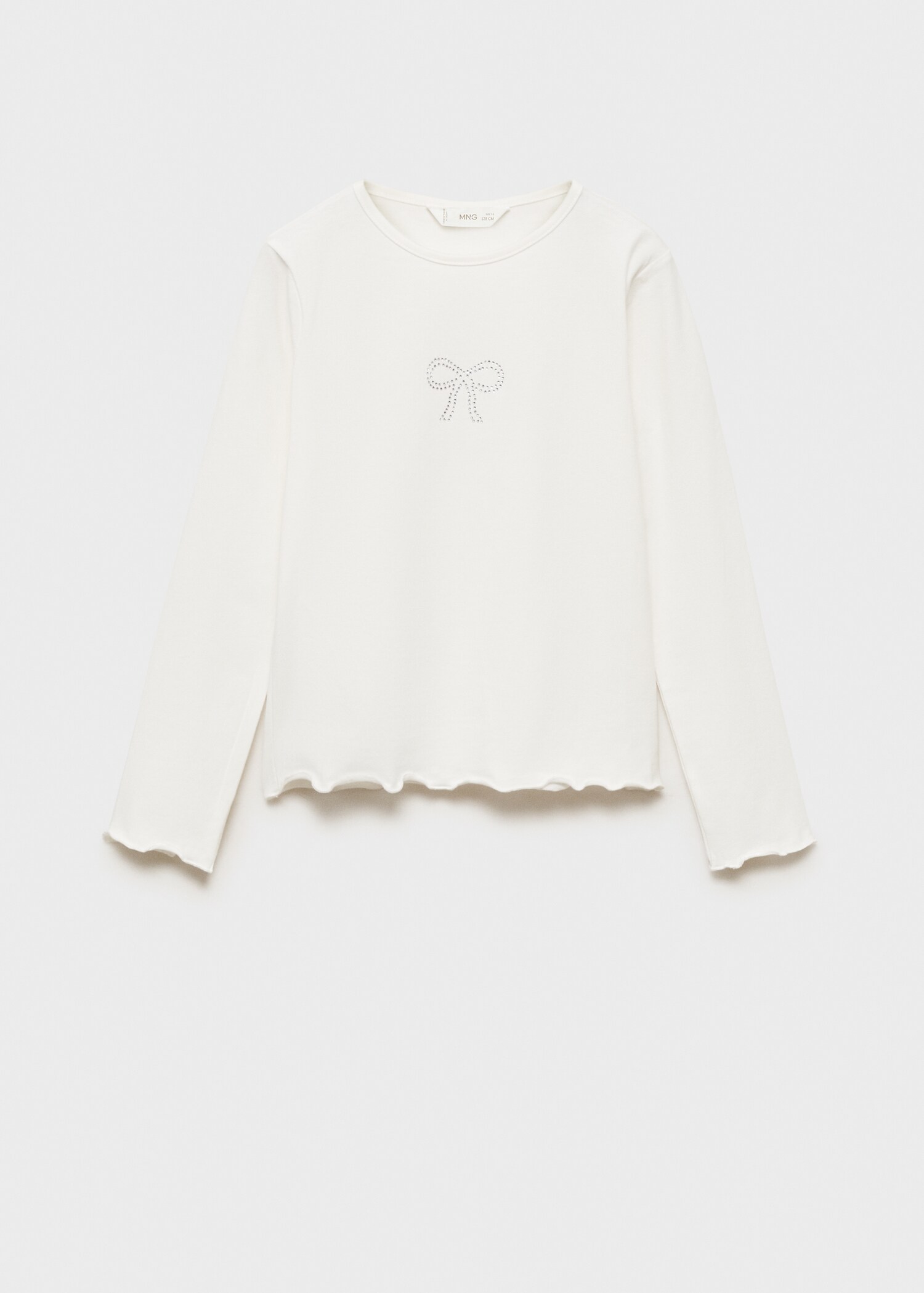 Strass cotton t-shirt - Article without model