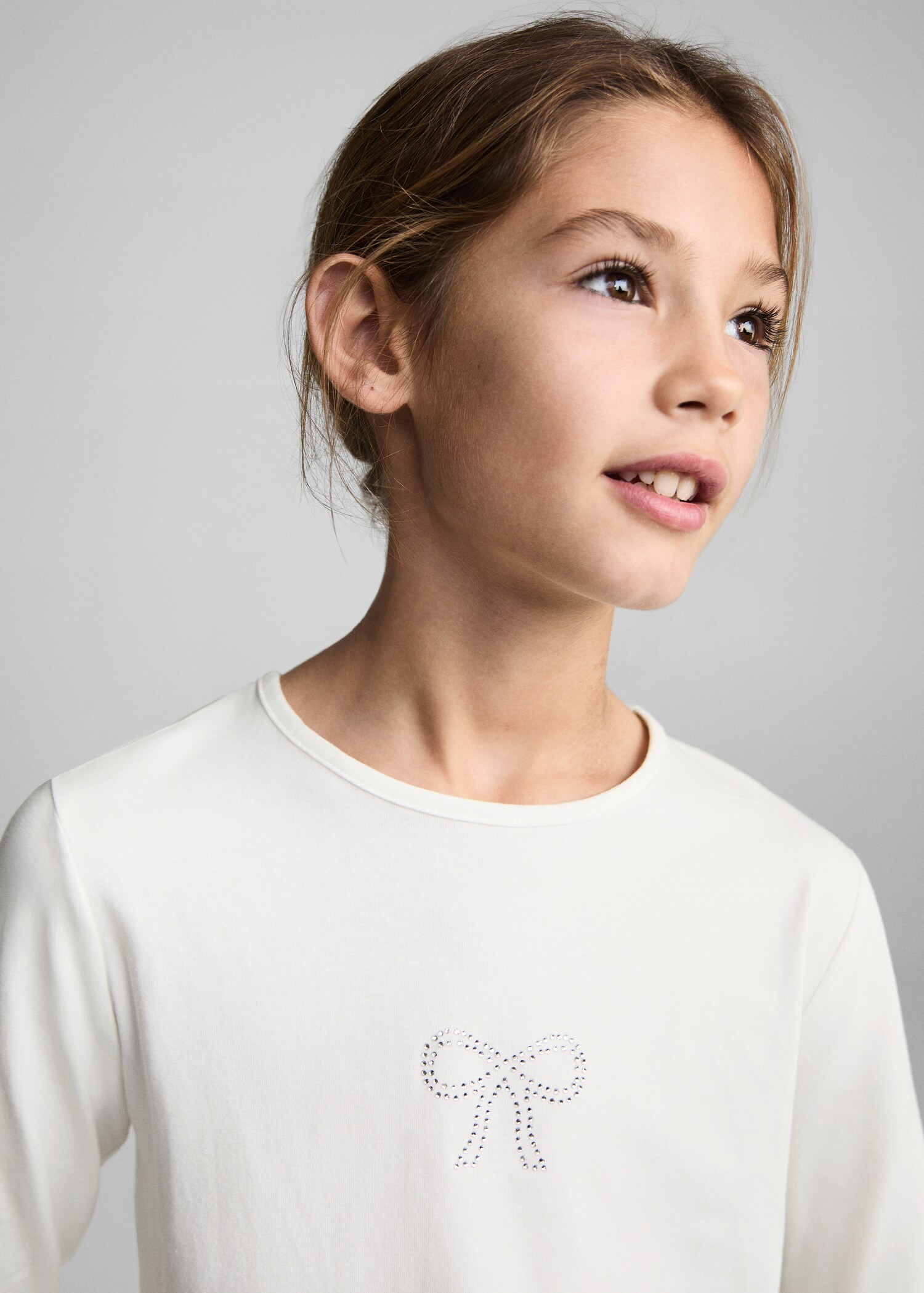 Strass cotton t-shirt - Details of the article 1