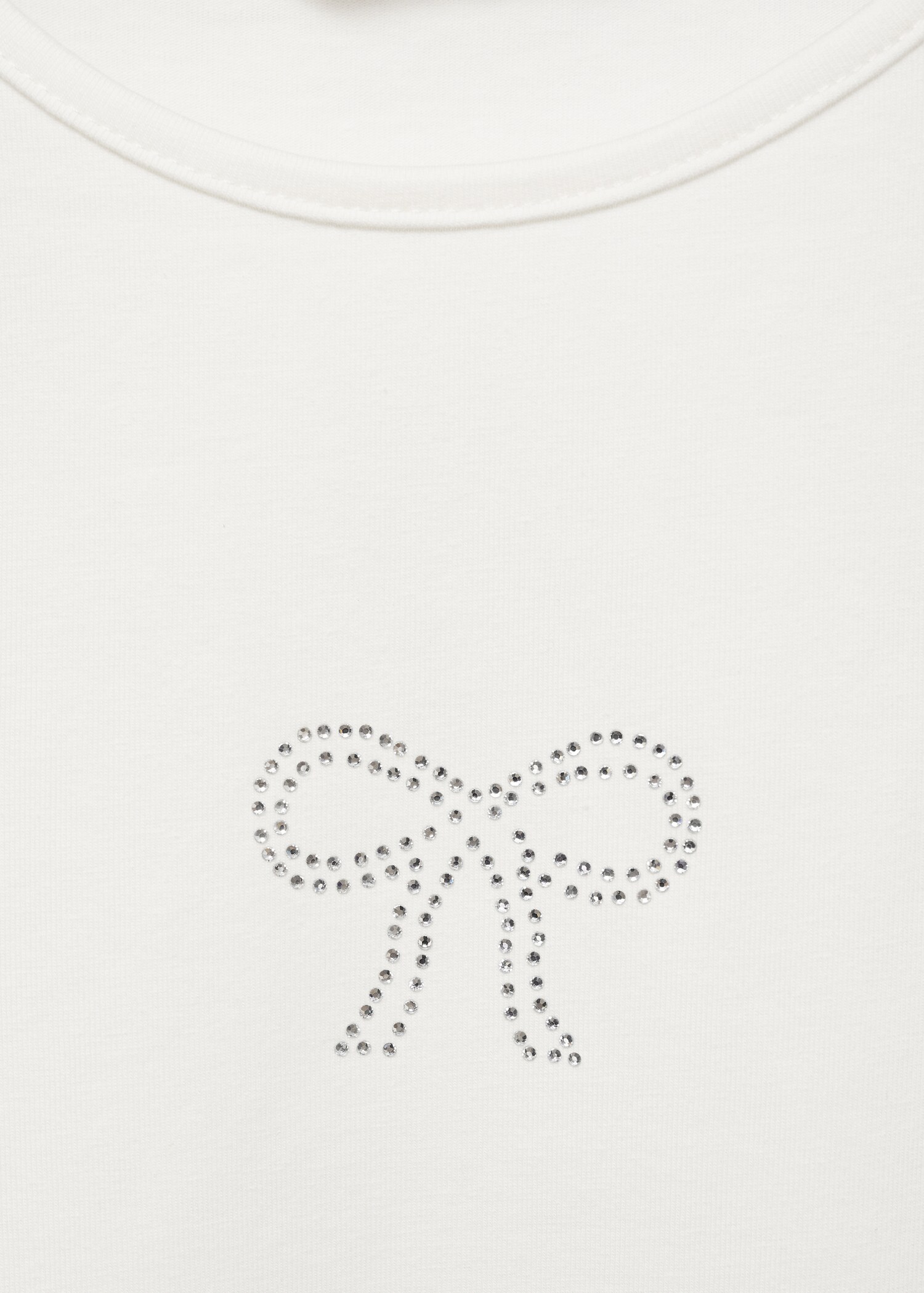 Strass cotton t-shirt - Details of the article 8