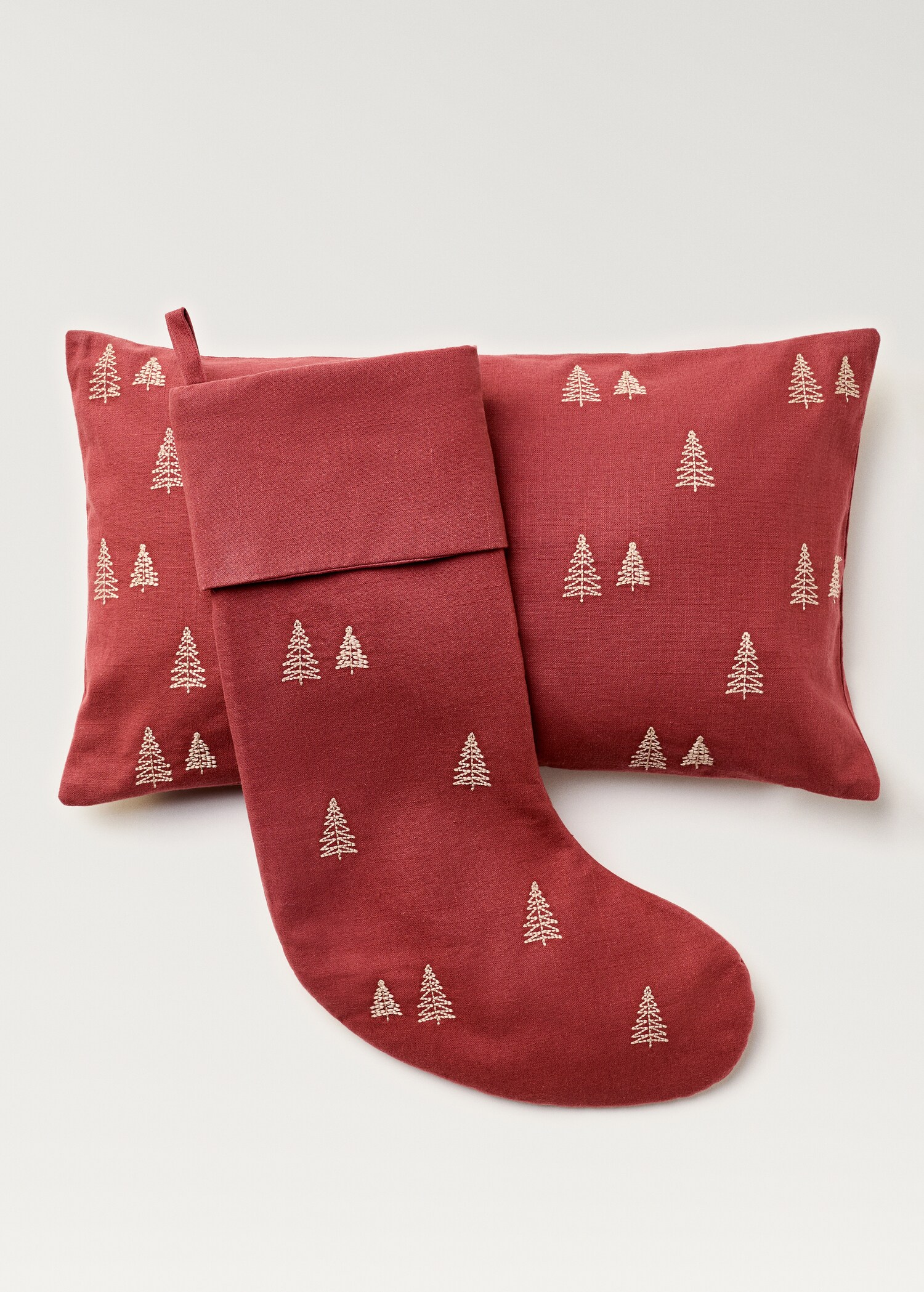 Décoration chaussette broderie arbre - Détail de l'article 4