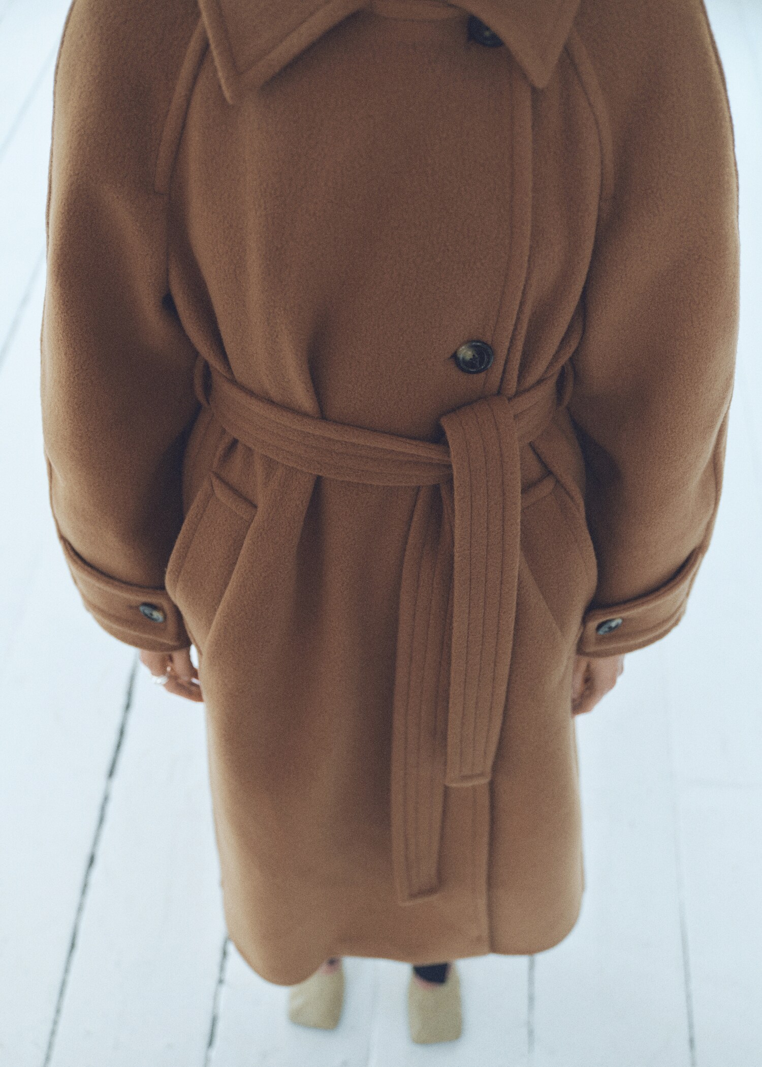 Classic Coat Mango Mantel Picarol Mango Classic Coat Brown Zalando