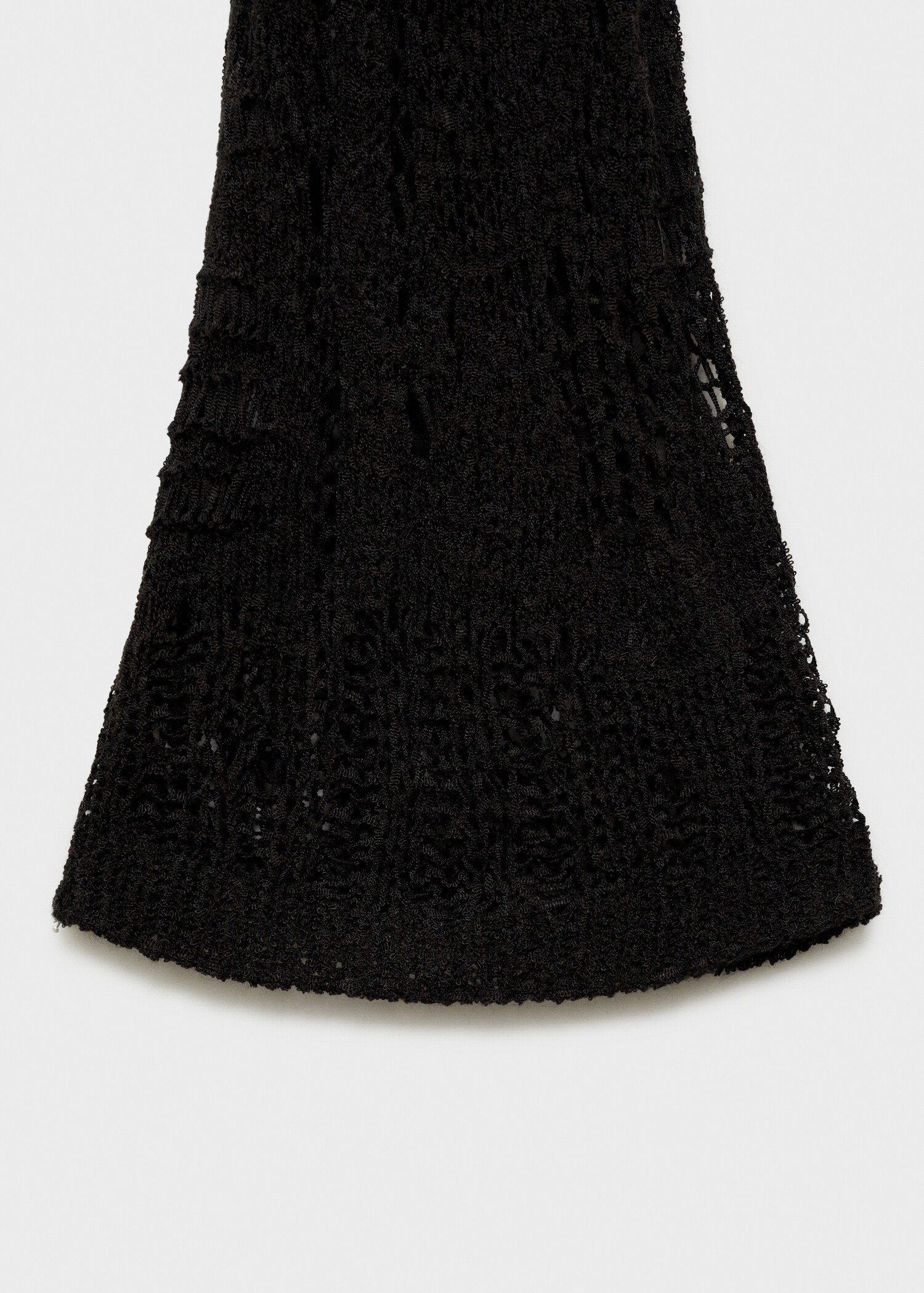 Flared sleeve unstitched knit sweater - Details of the article 8