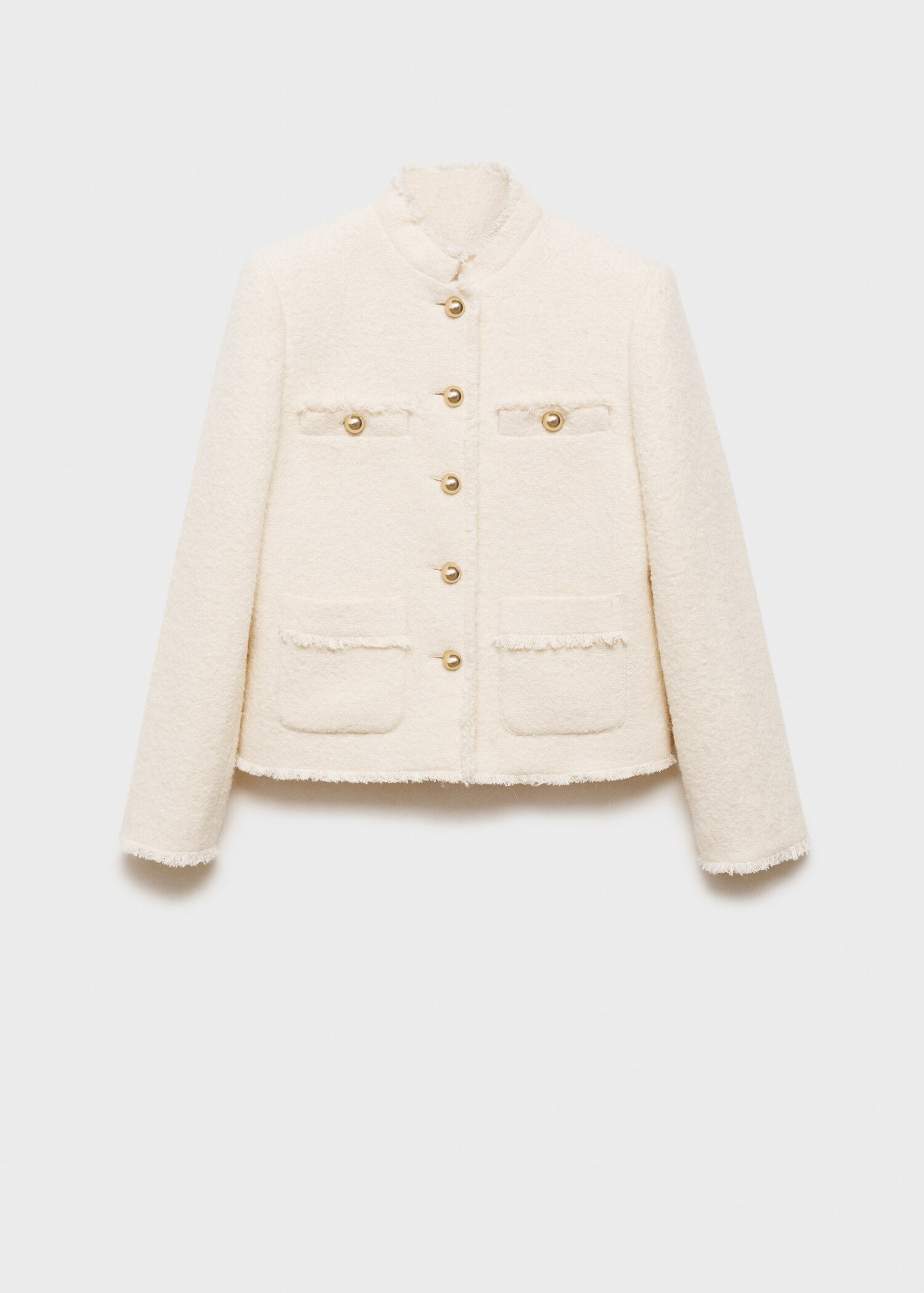 Veste en tweed à poches - Article sans modèle