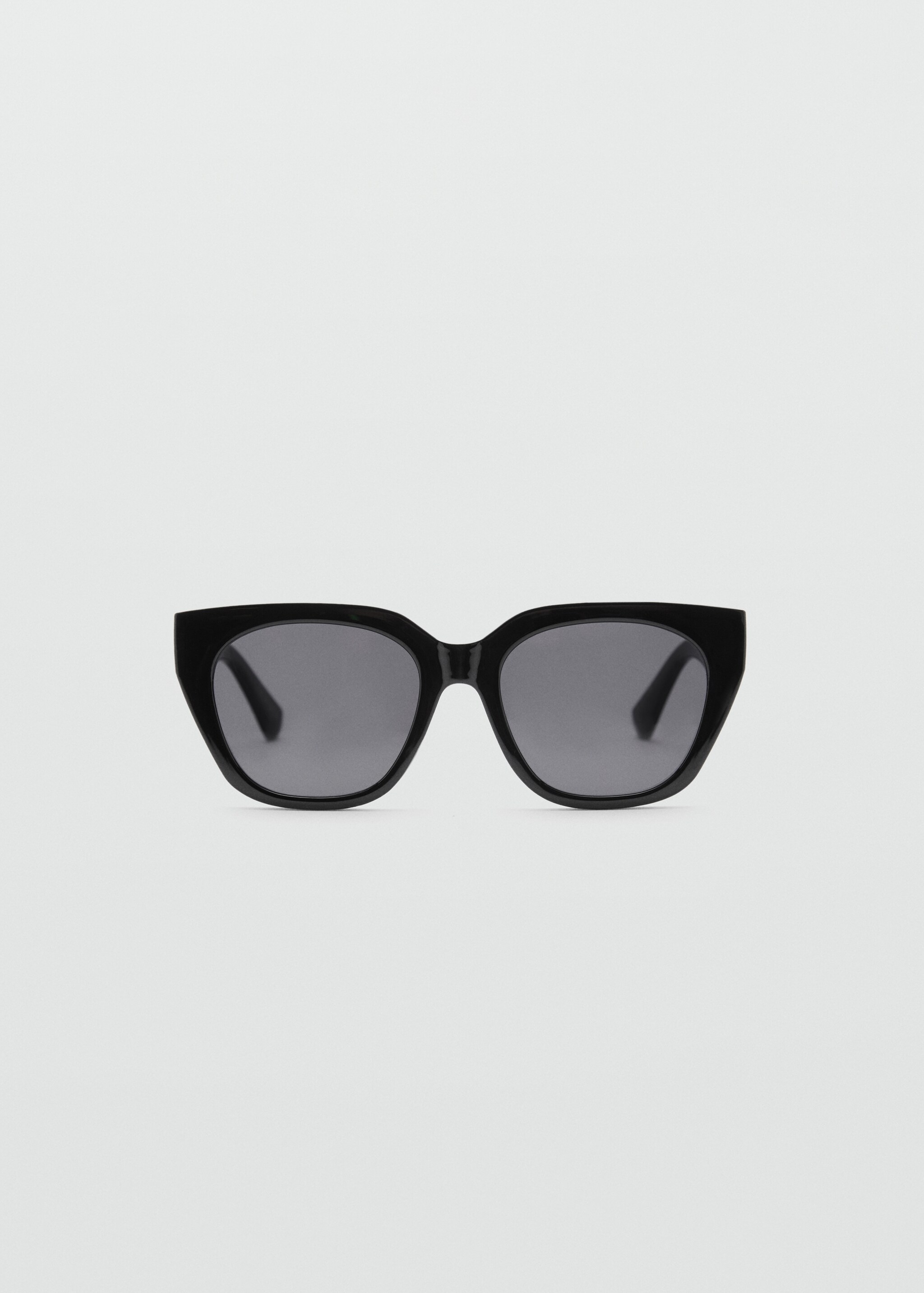 Okulary przeciwsłoneczne w kwadratowych oprawkach - Artykuł bez modela/modelki