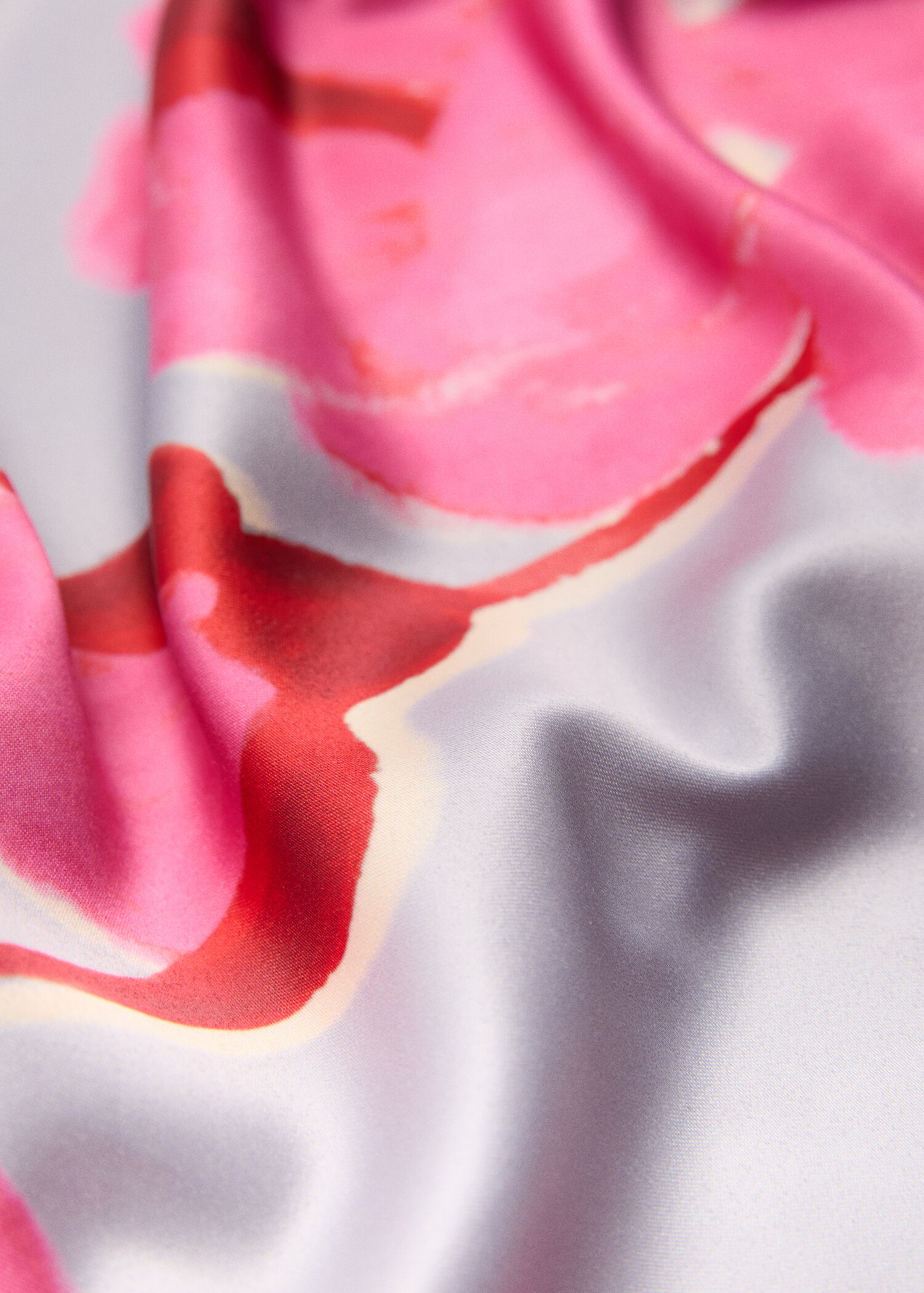 Floral-print scarf - Details of the article 1