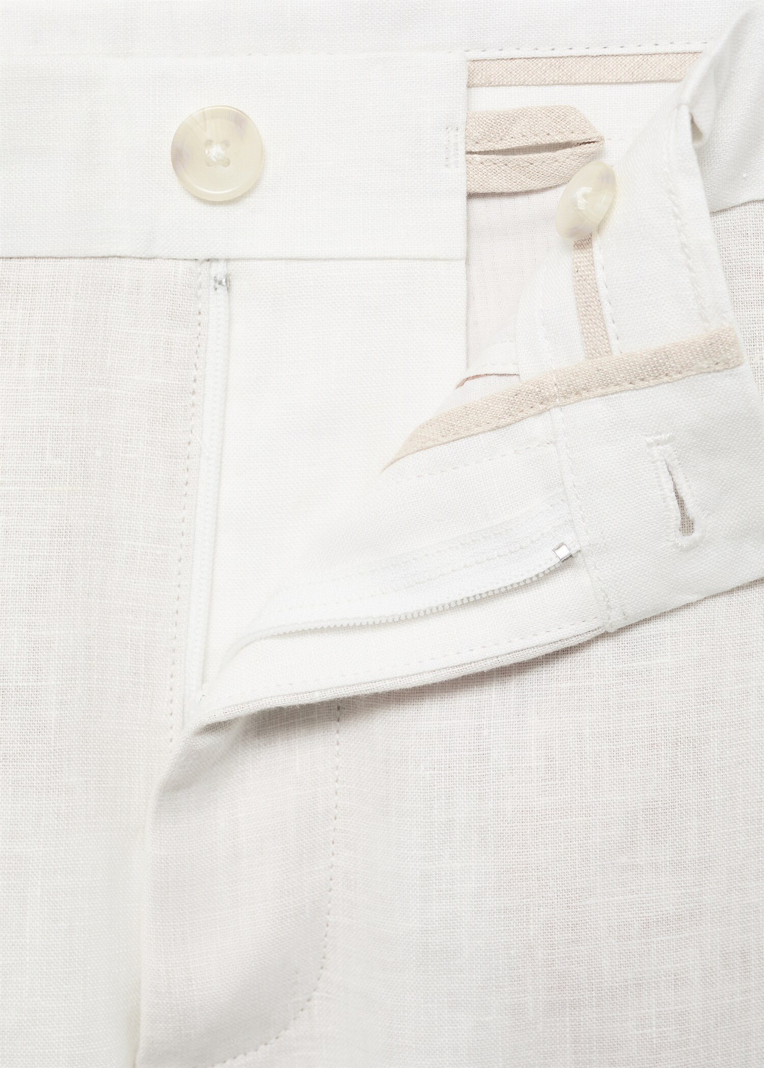 Pantalon 100 % lin slim fit - Détail de l'article 8