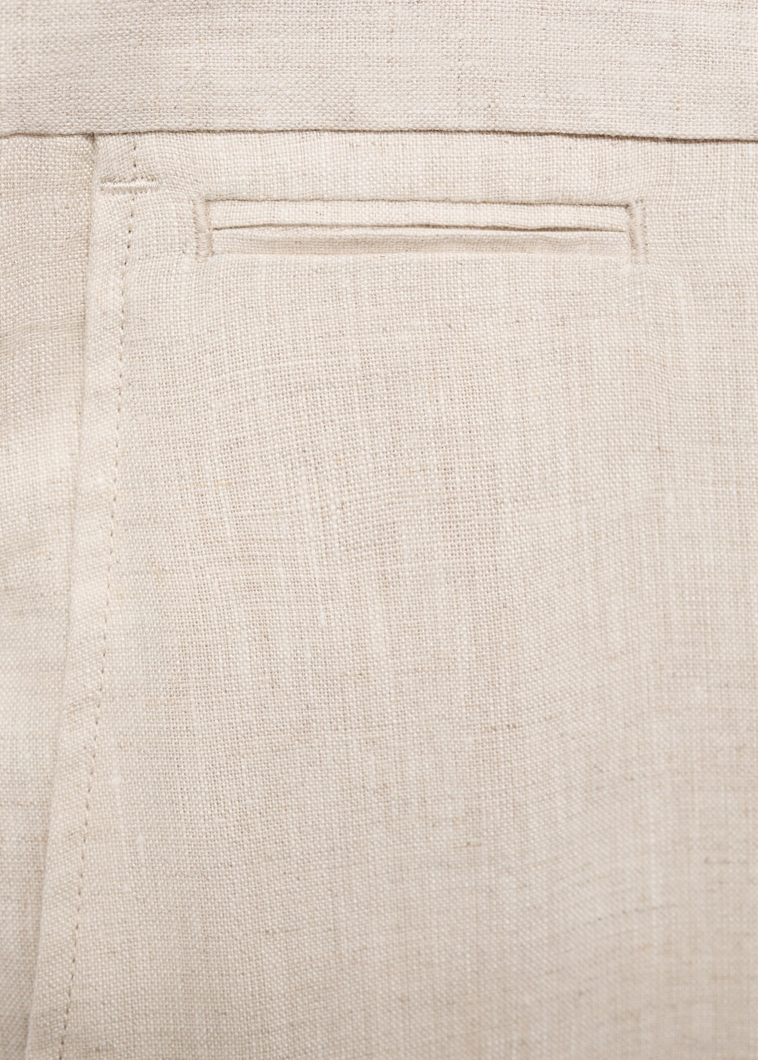 Pantalon 100 % lin slim fit - Détail de l'article 8
