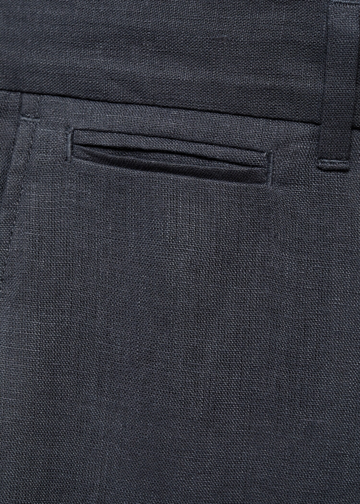 Pantalon 100 % lin slim fit - Détail de l'article 0