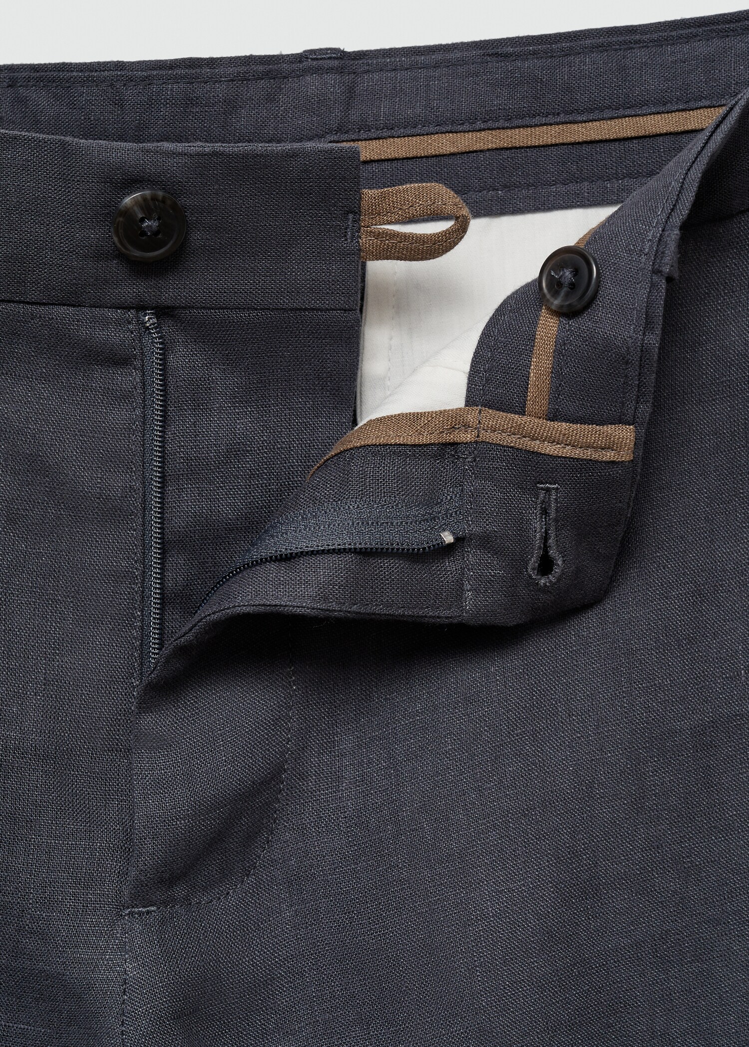 Pantalon 100 % lin slim fit - Détail de l'article 8