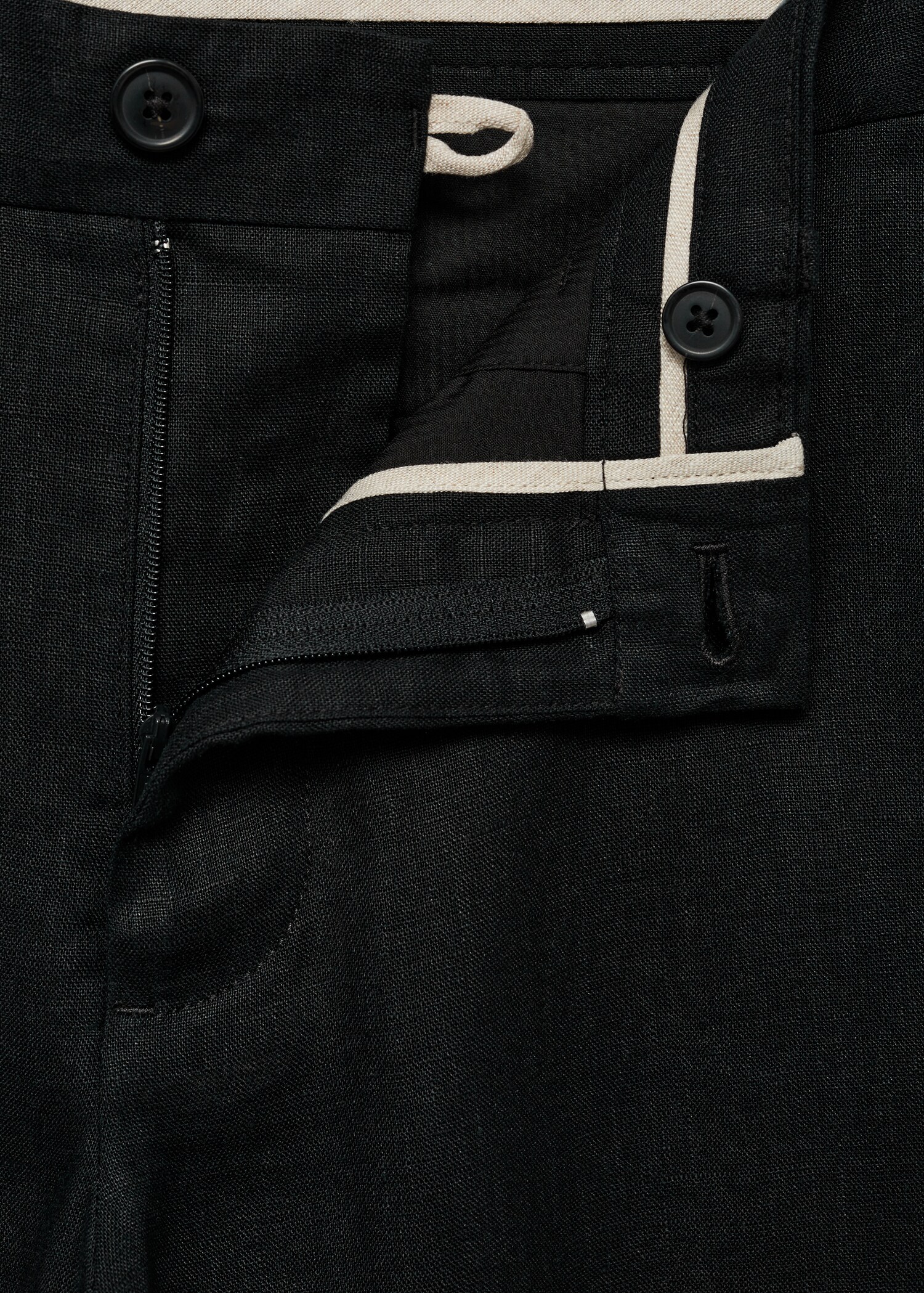 Pantalon 100 % lin slim fit - Détail de l'article 8
