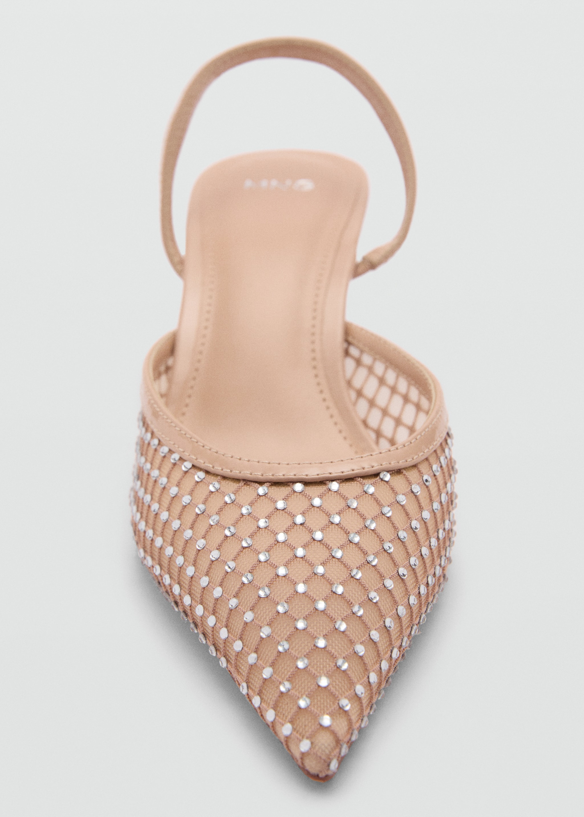 Glitter mesh heeled shoes - Деталь изделия 2
