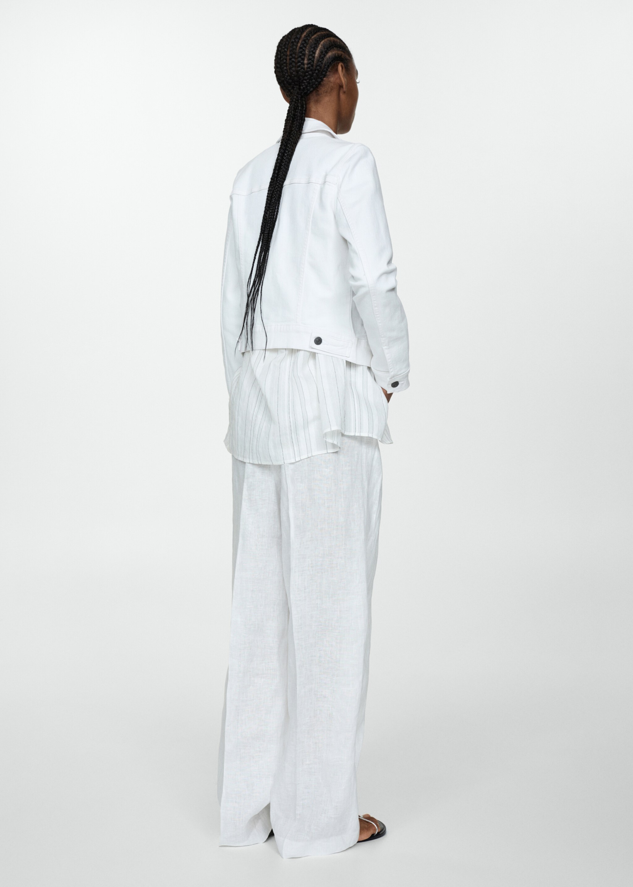 Blouson jean poches - Verso de l’article