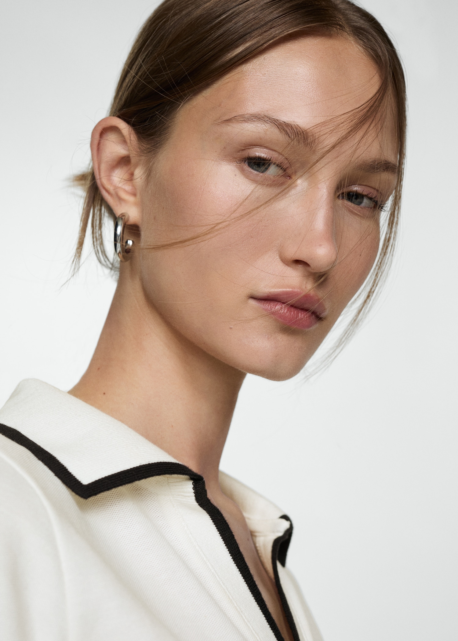 Polo neck dress - Details of the article 1