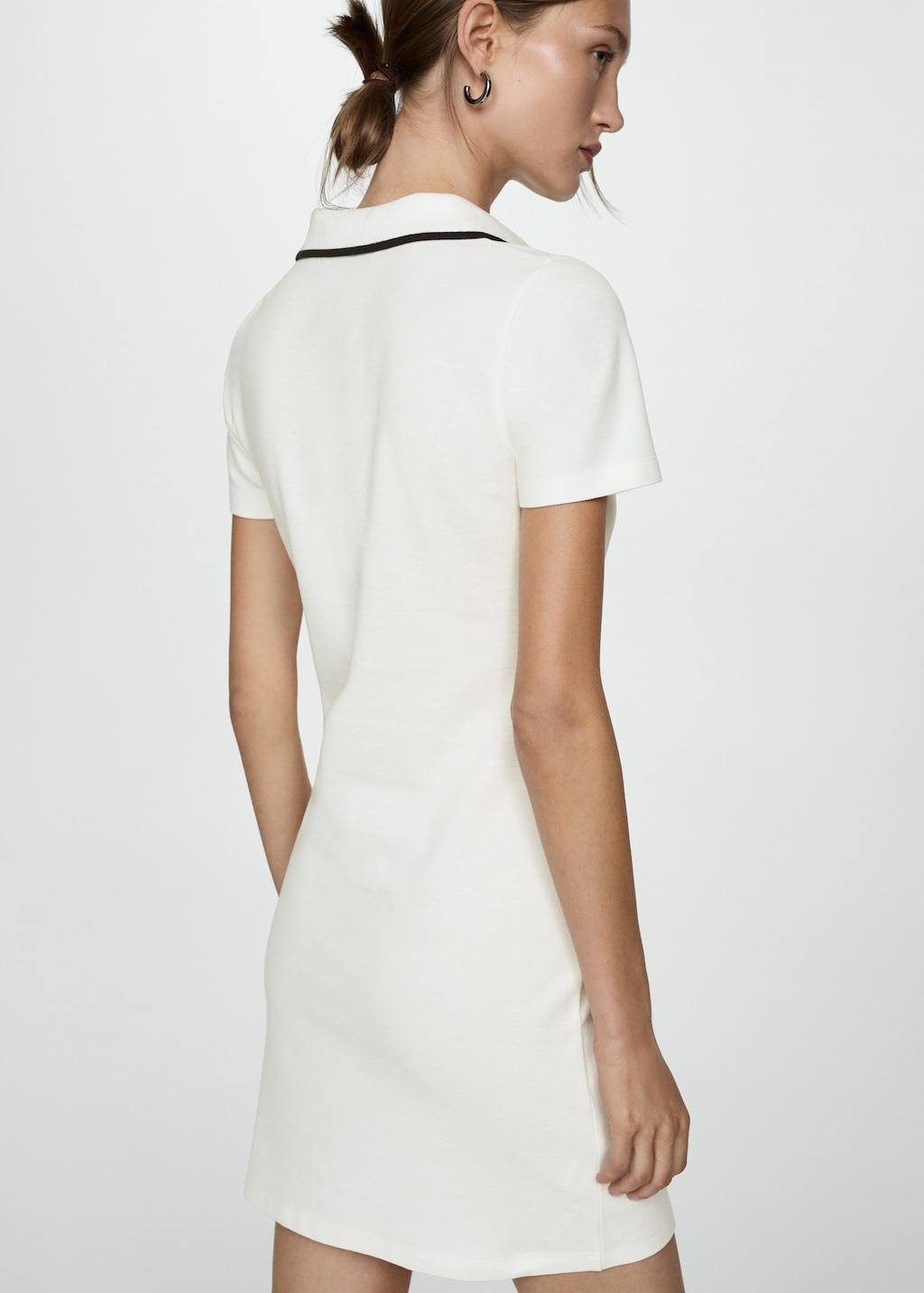 Mango Polo neck dress