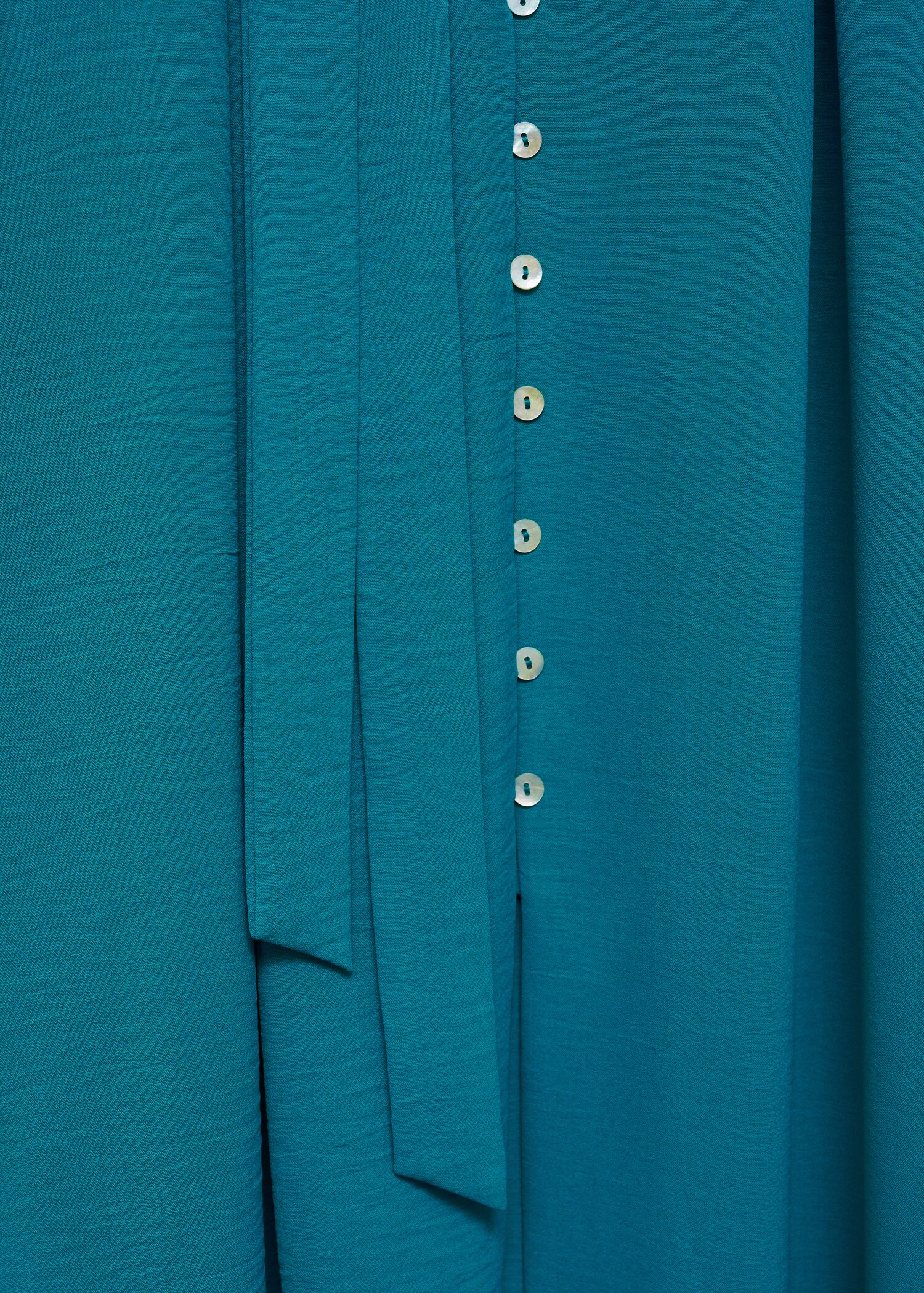 Vestido camisero lazo - Detalle del artículo 0