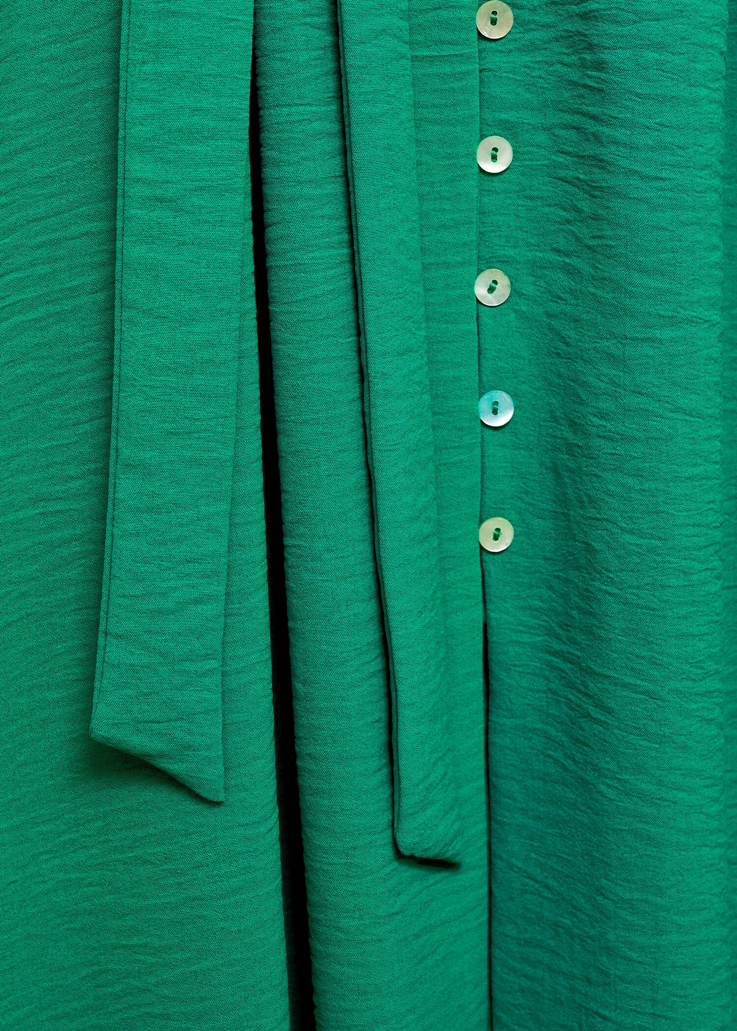 Vestido camisero lazo - Detalle del artículo 8