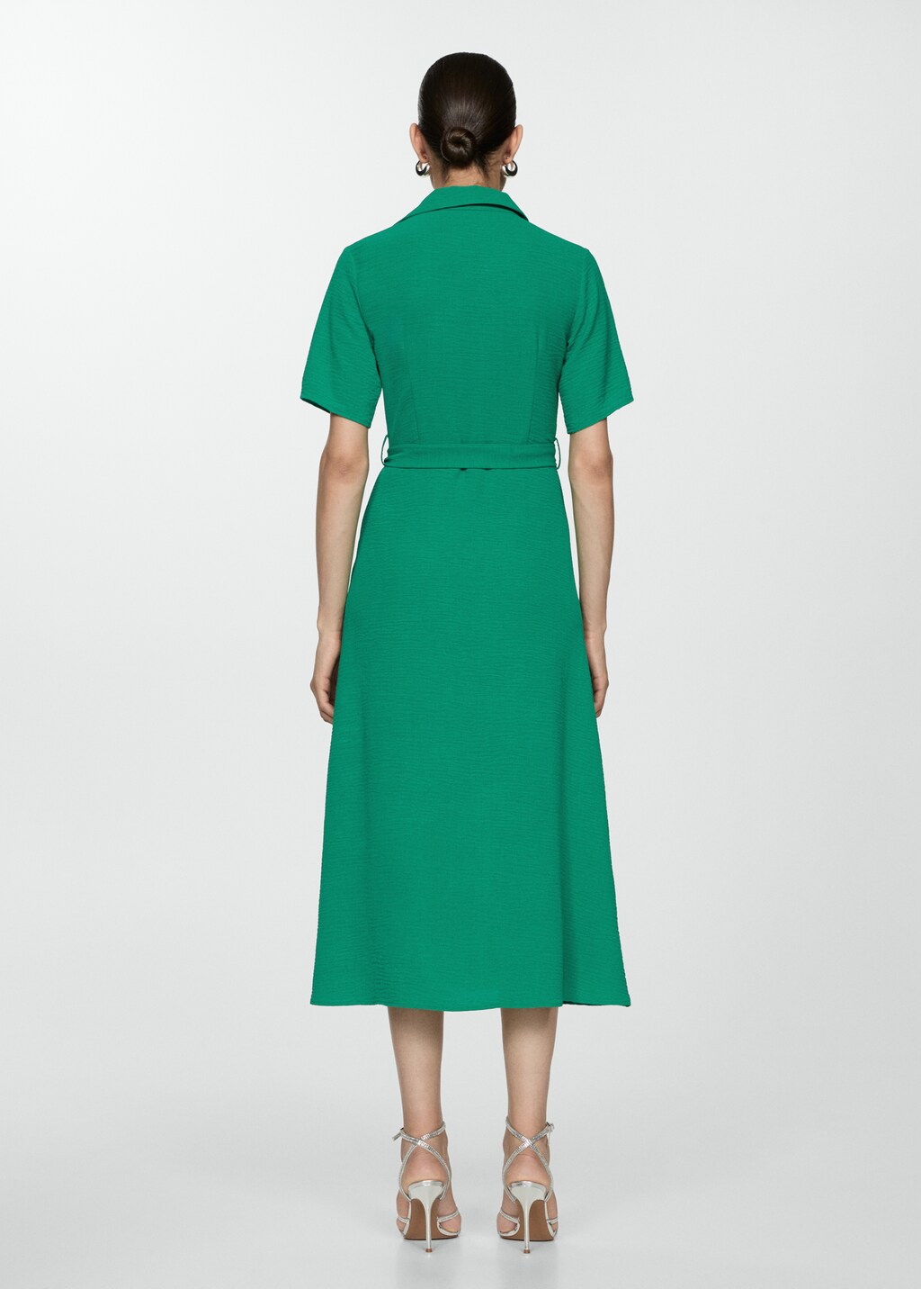 Bow shirt dress Women MANGO USA