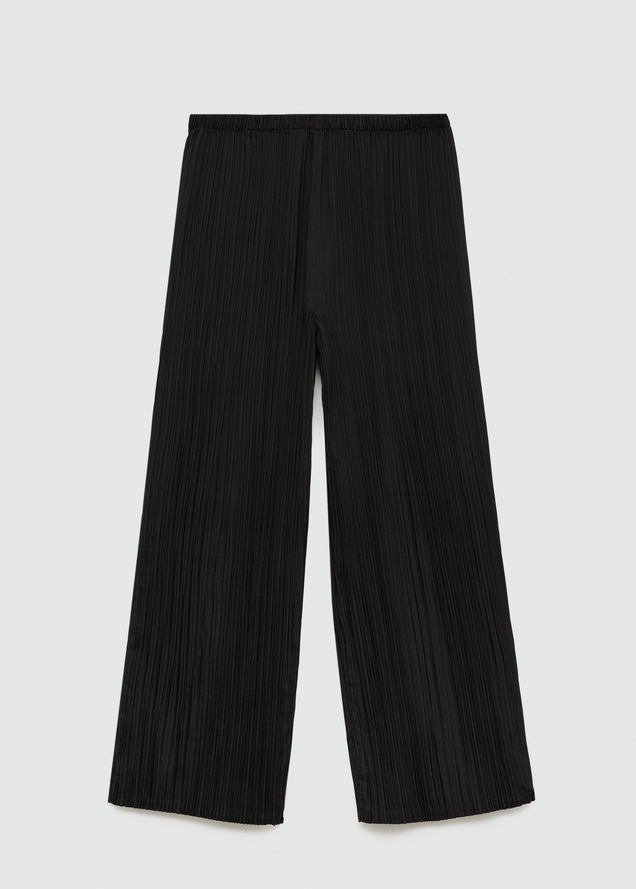 Fluid pleated trousers - Article without model