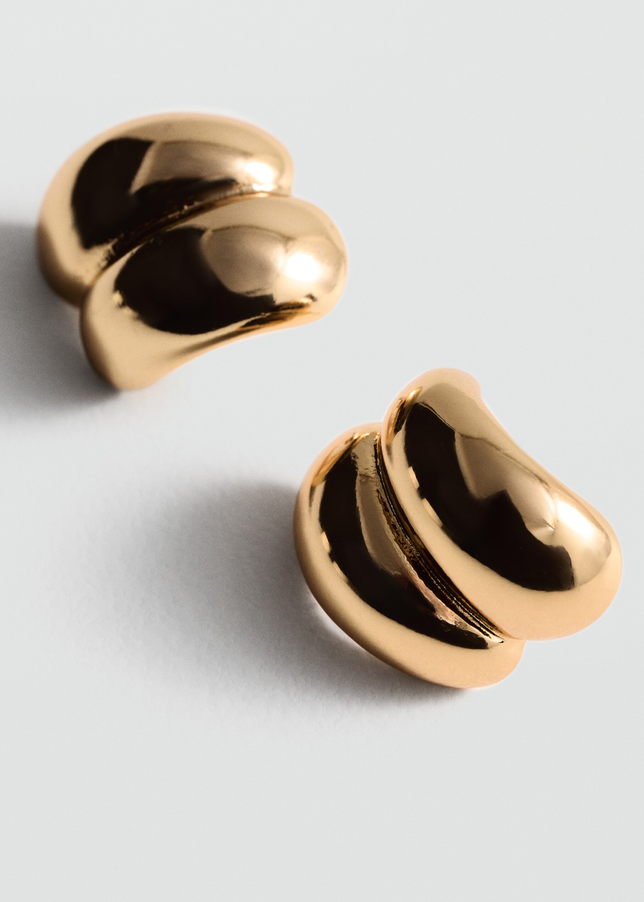 Pendientes doble aro - Plano medio