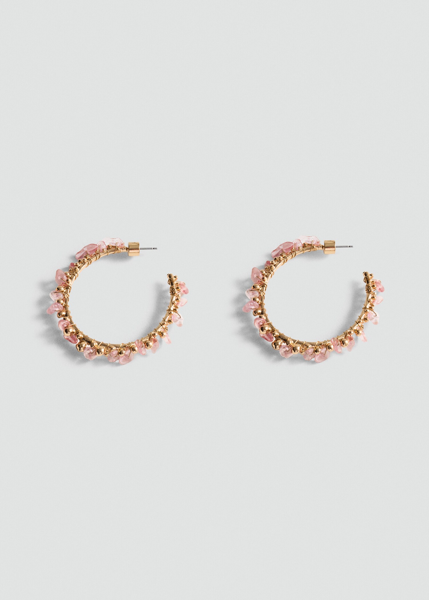 Bead hoop earrings - Article without model