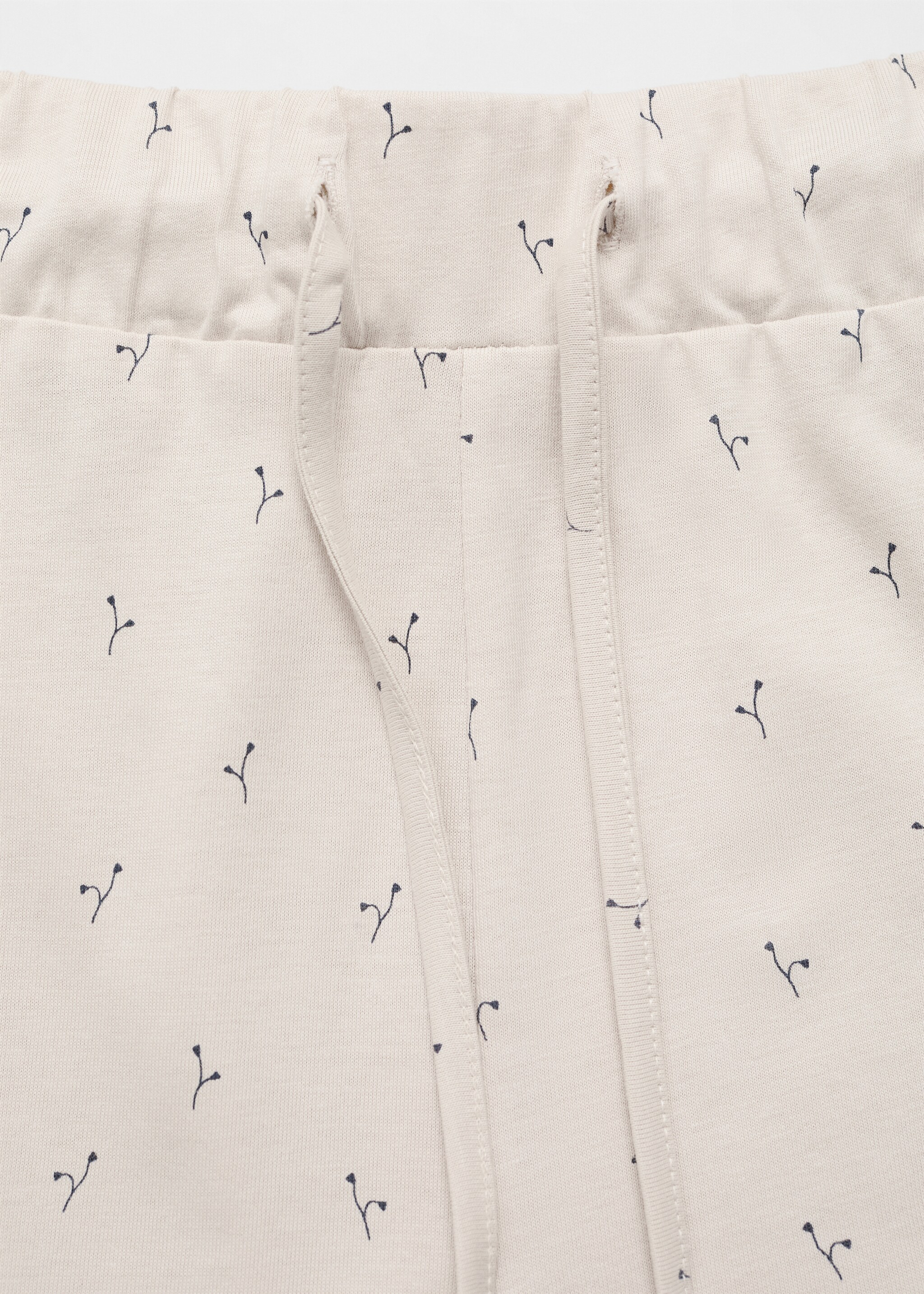 İki parçalı desenli pijama - Ürün detayı 0