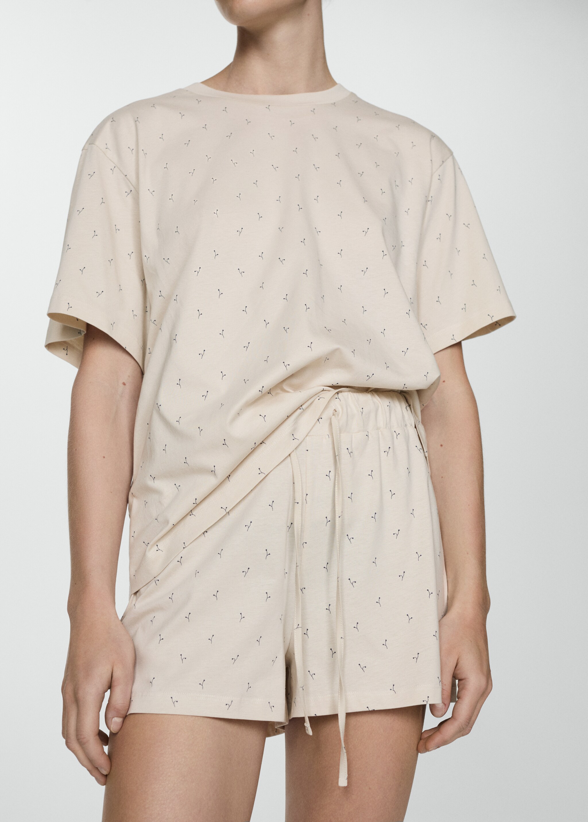 Two-piece printed pyjamas - Details of the article 6