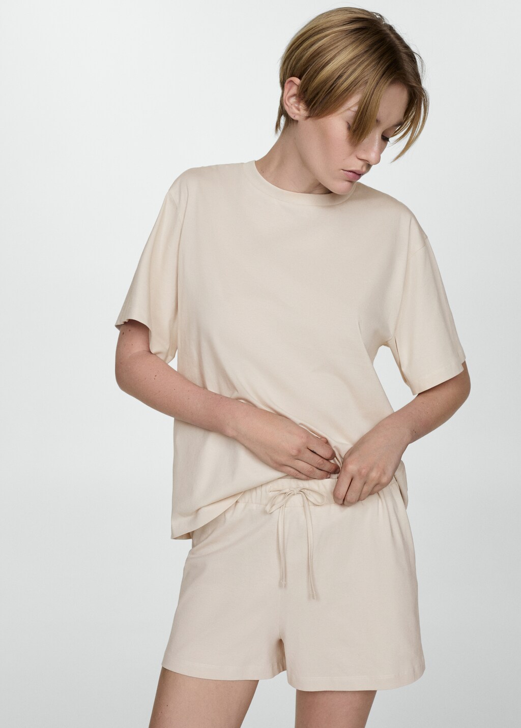 Ladies t shirt and shorts pyjamas hotsell